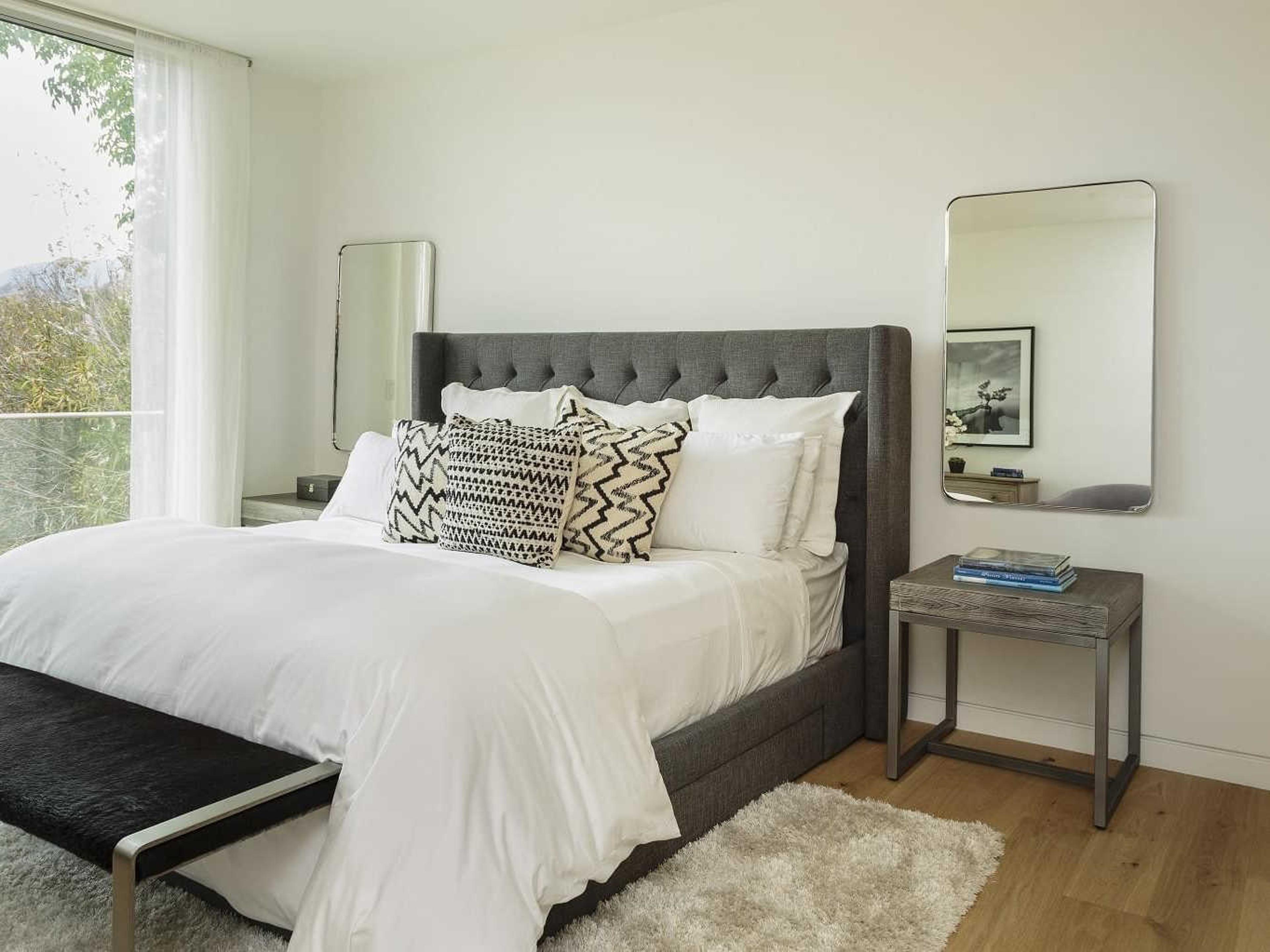 Mirror Home Polished Stainless Steel Rectangular Wall Mirror