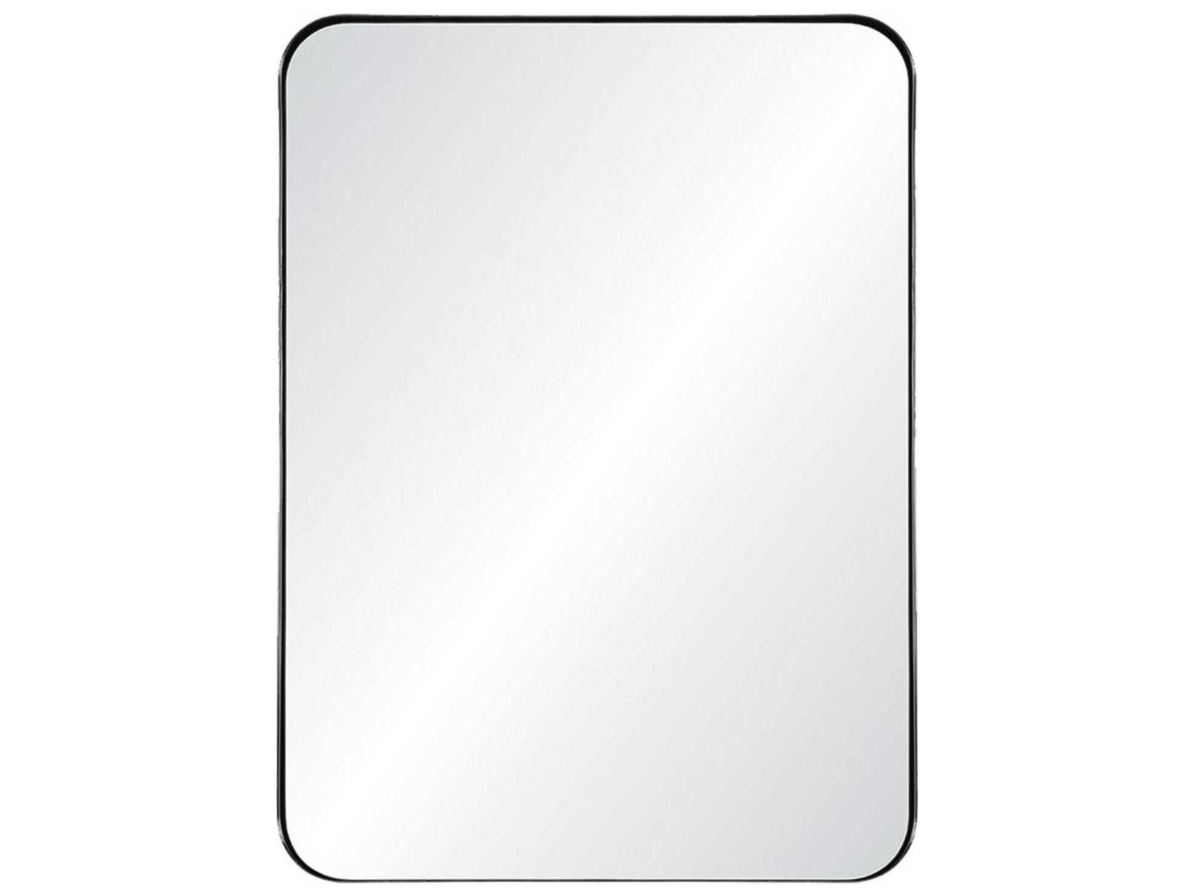 Black Nickel Rectangular Wall Mirror