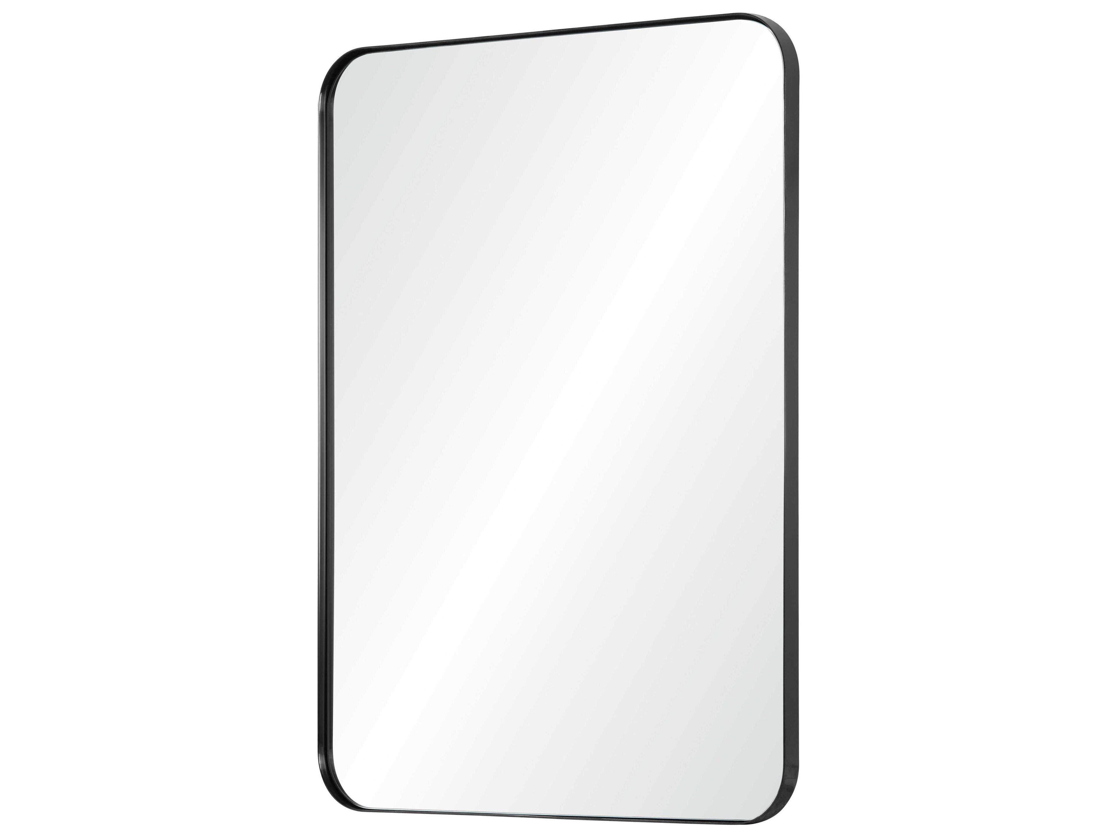 Mirror Home Black Nickel Rectangular Wall Mirror