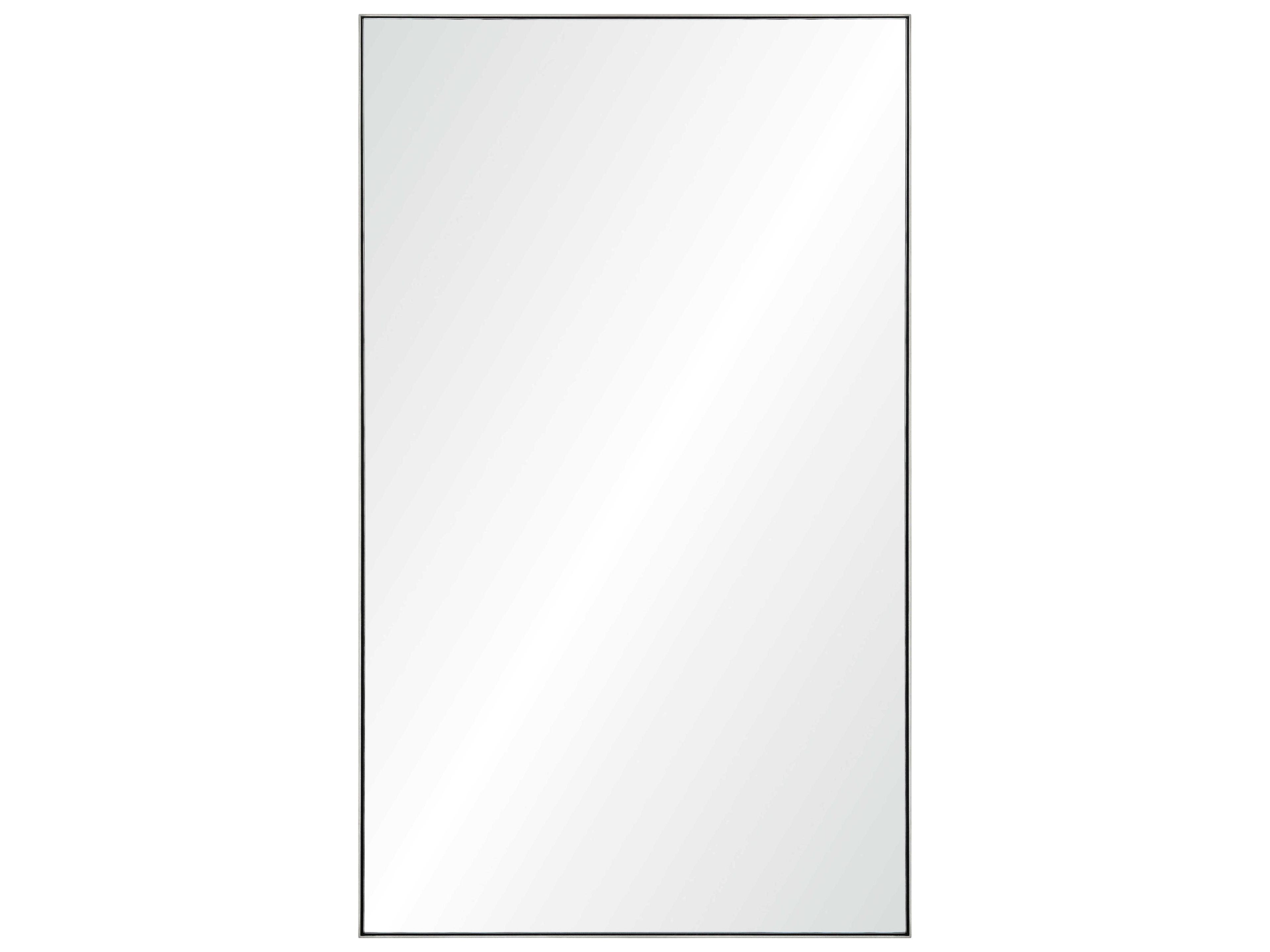 Mirror Home Polished Stainless Steel Rectangular Wall Mirror