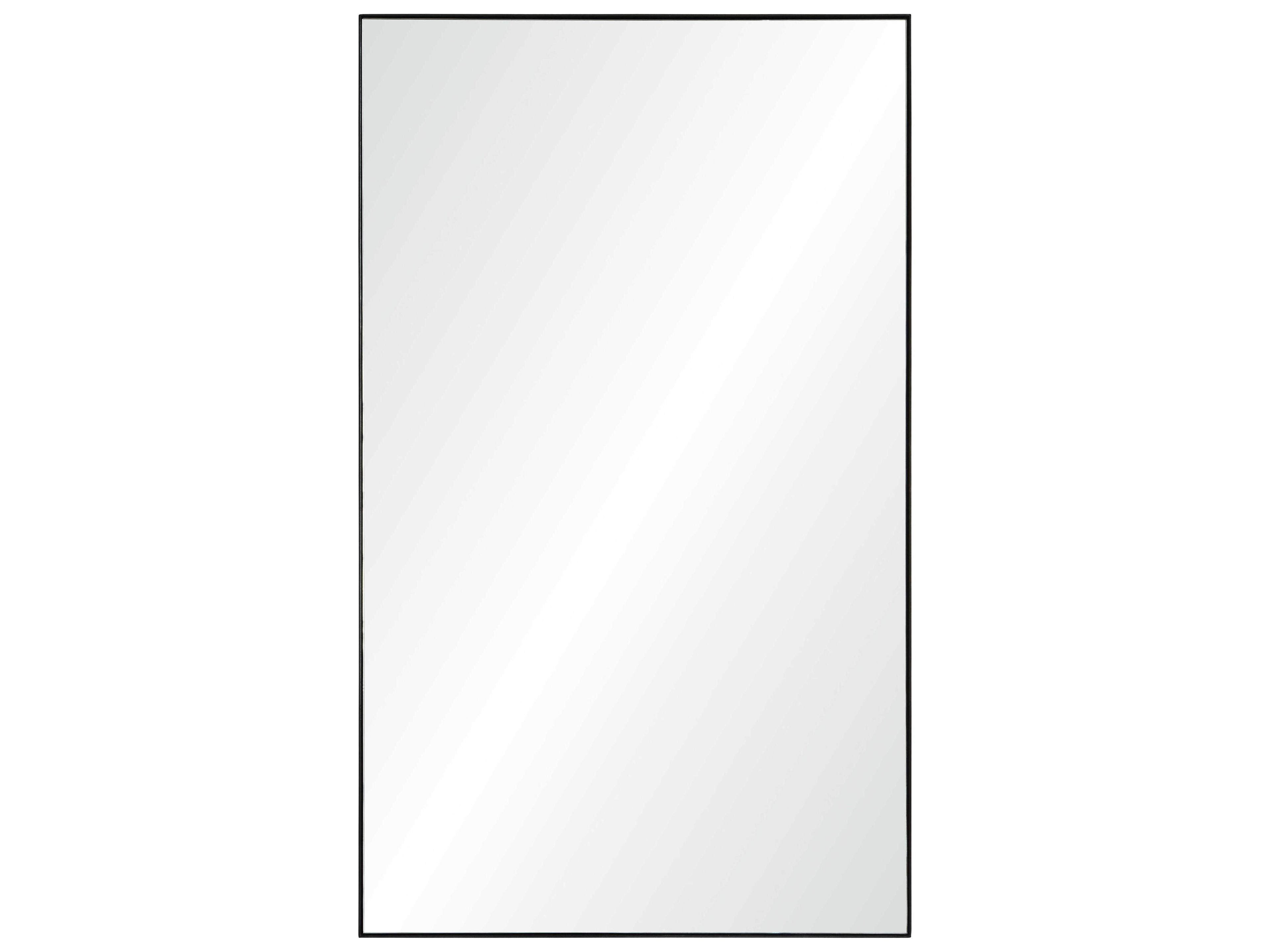 Black Nickel Rectangular Wall Mirror