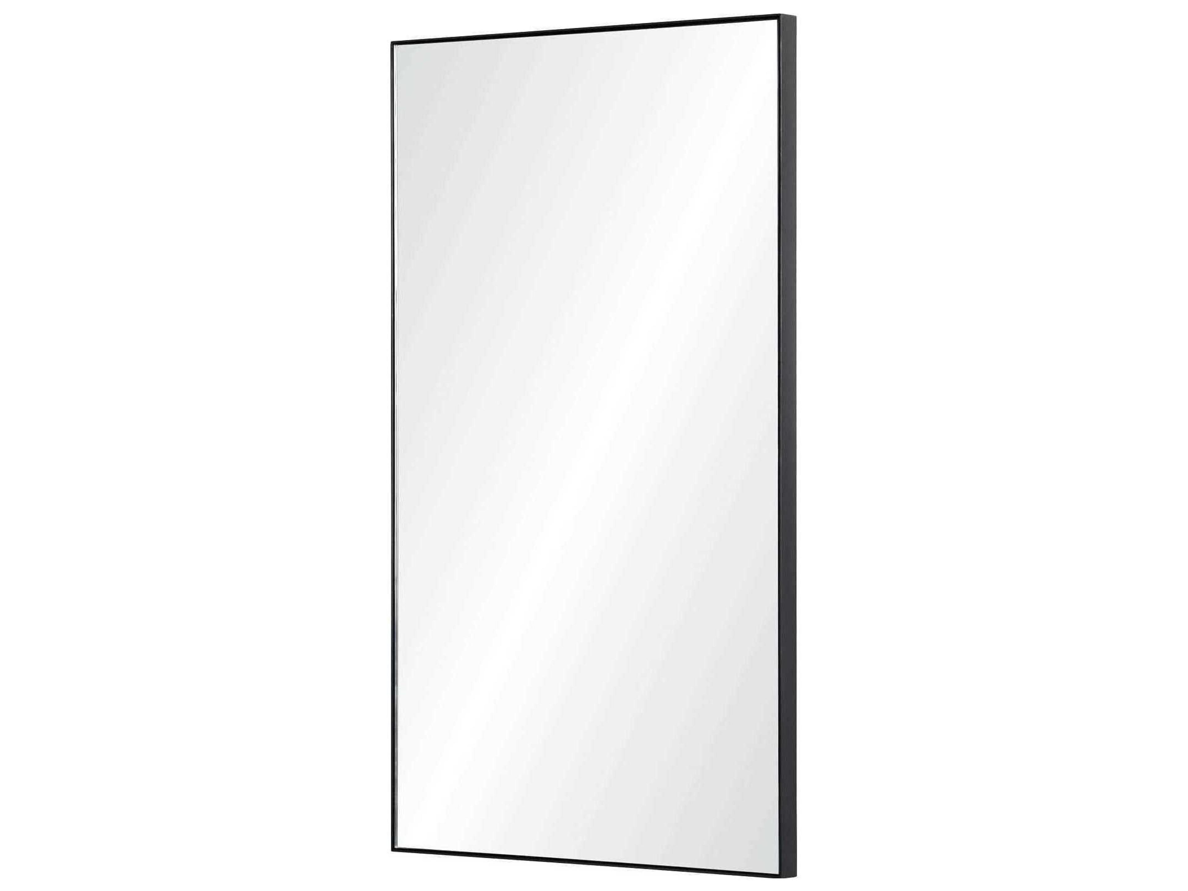Mirror Home Black Nickel Rectangular Wall Mirror