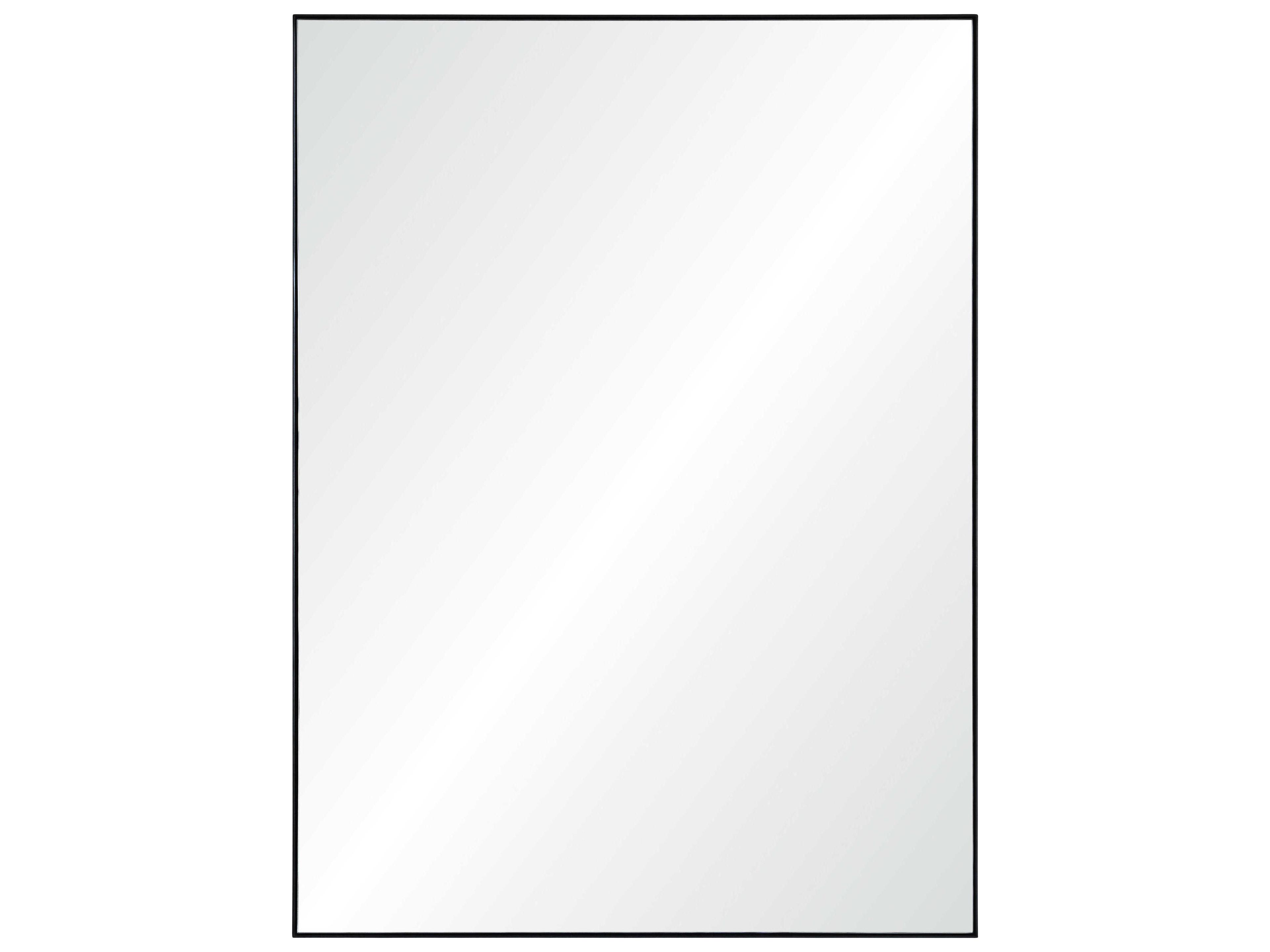 Mirror Home Black Nickel Rectangular Wall Mirror