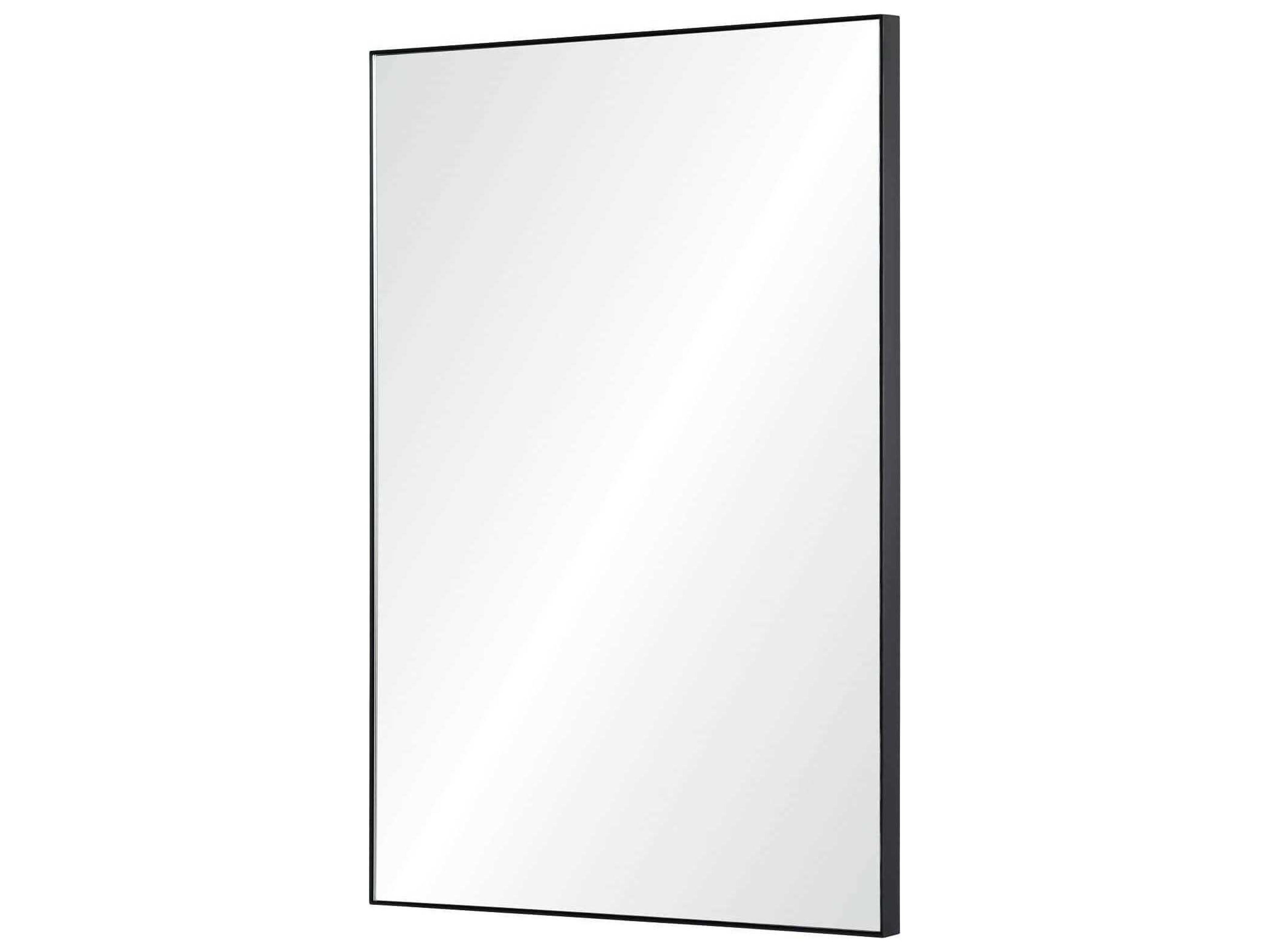 Mirror Home Black Nickel Rectangular Wall Mirror