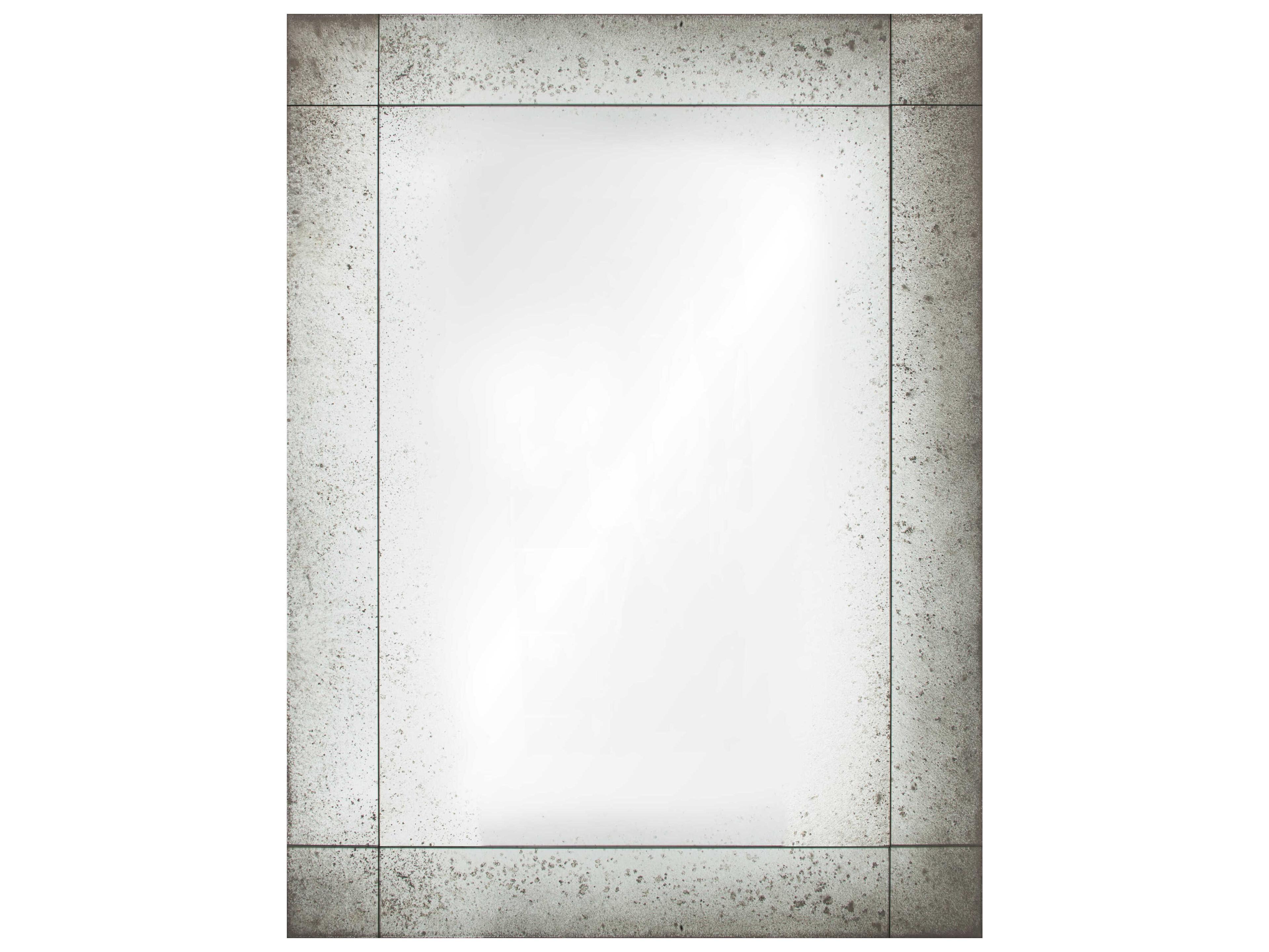 Mirror Home Antiqued Rectangular Wall Mirror