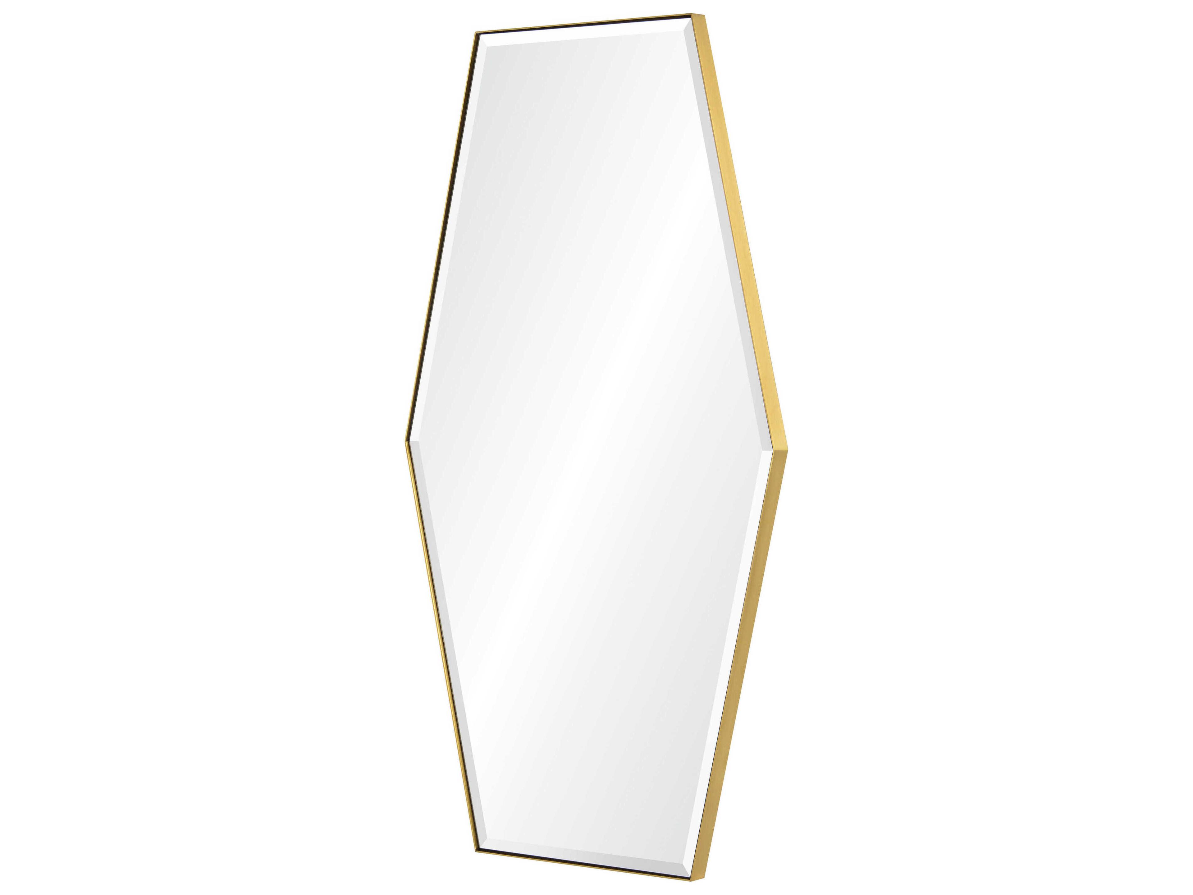Mirror Home Brushed Brass Wall Mirror