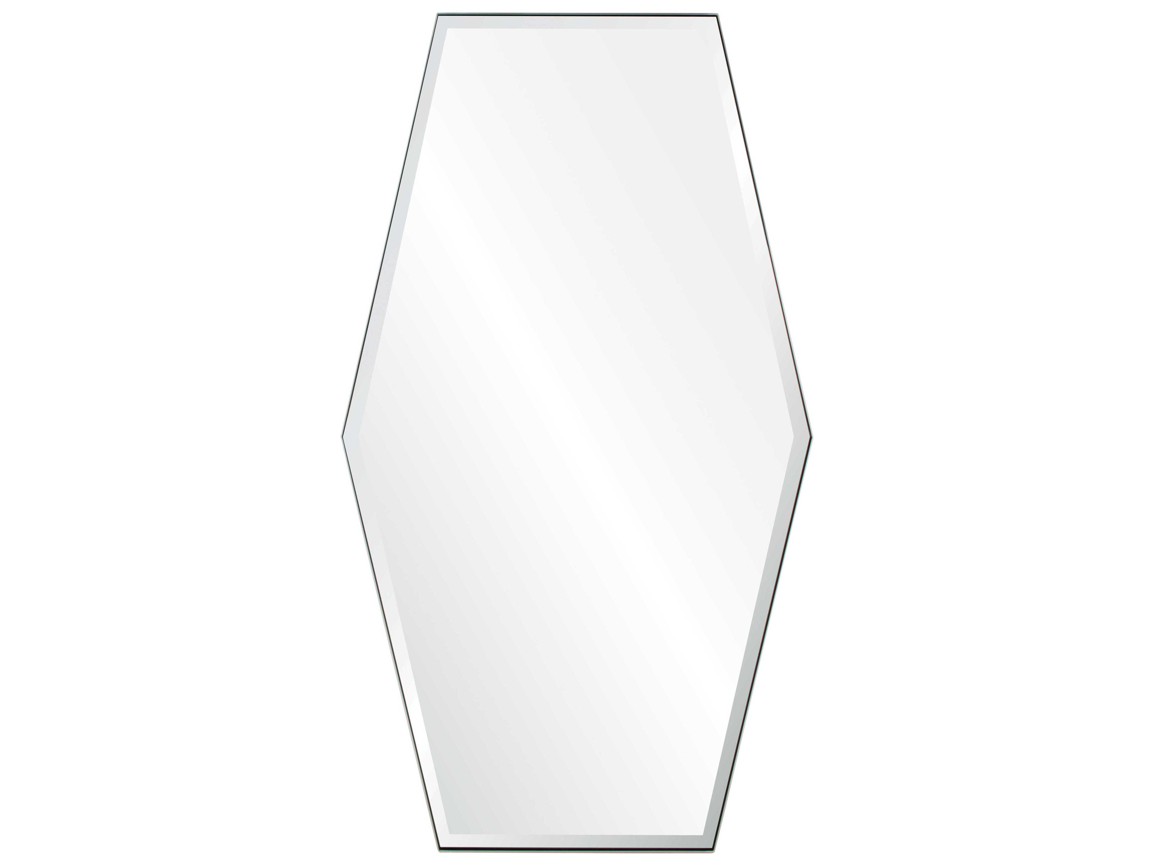 Polished Stainless Steel Wall Mirror