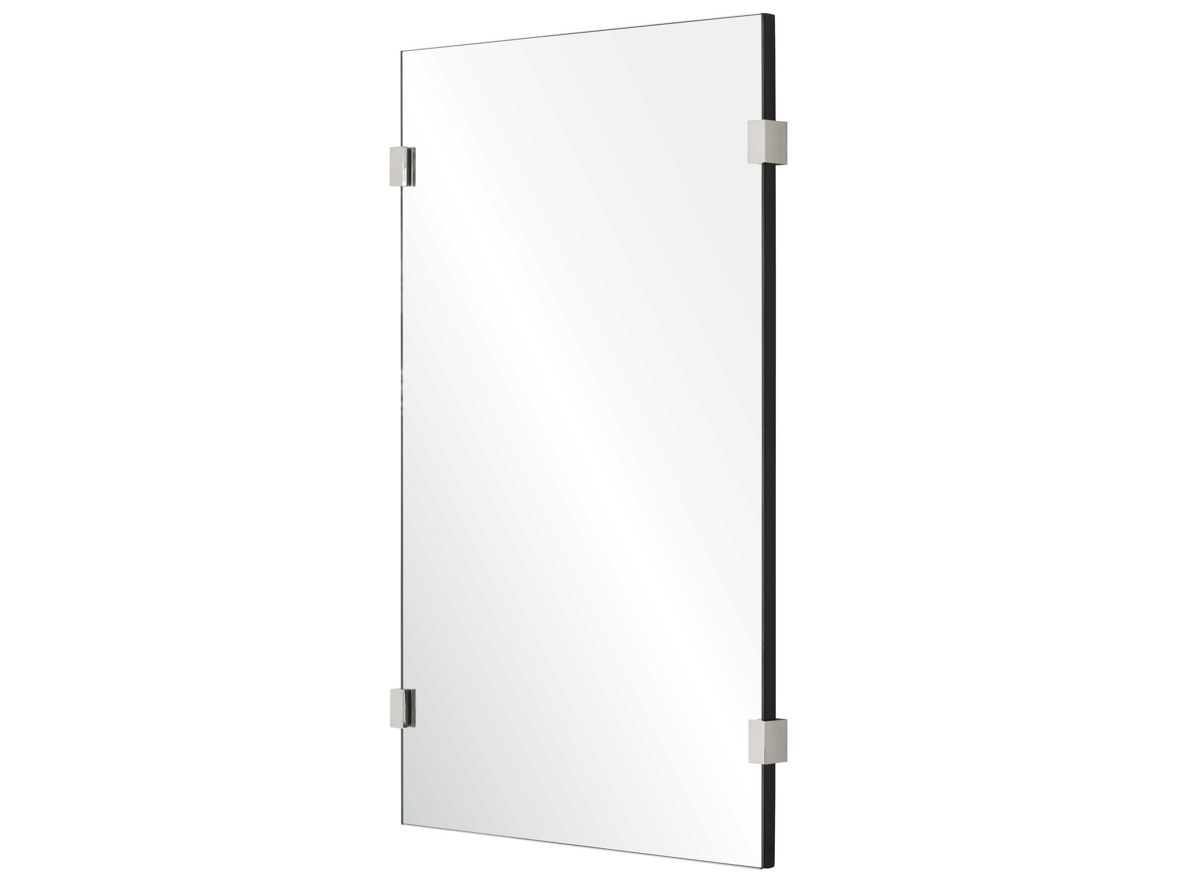 Mirror Home Polished Stainless Steel Rectangular Wall Mirror