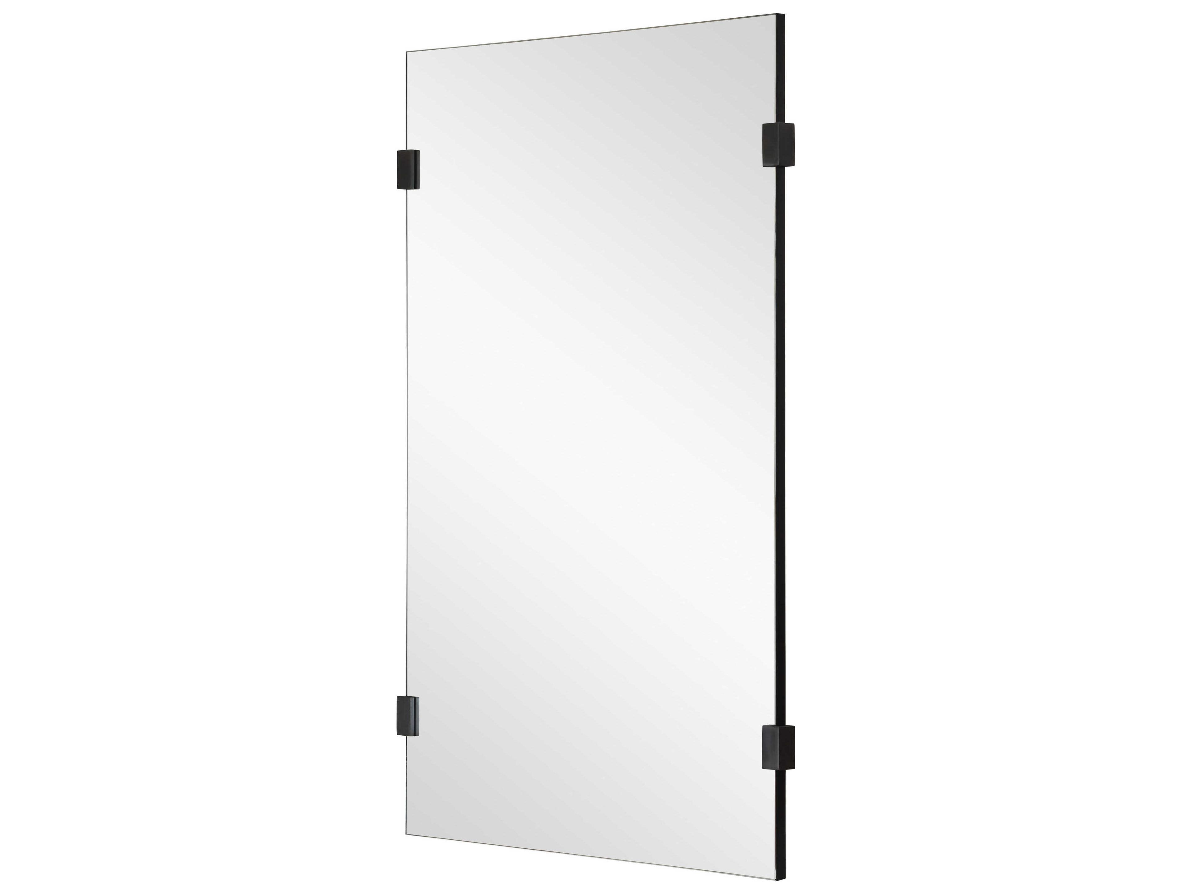 Mirror Home Burnished Brass Rectangular Wall Mirror