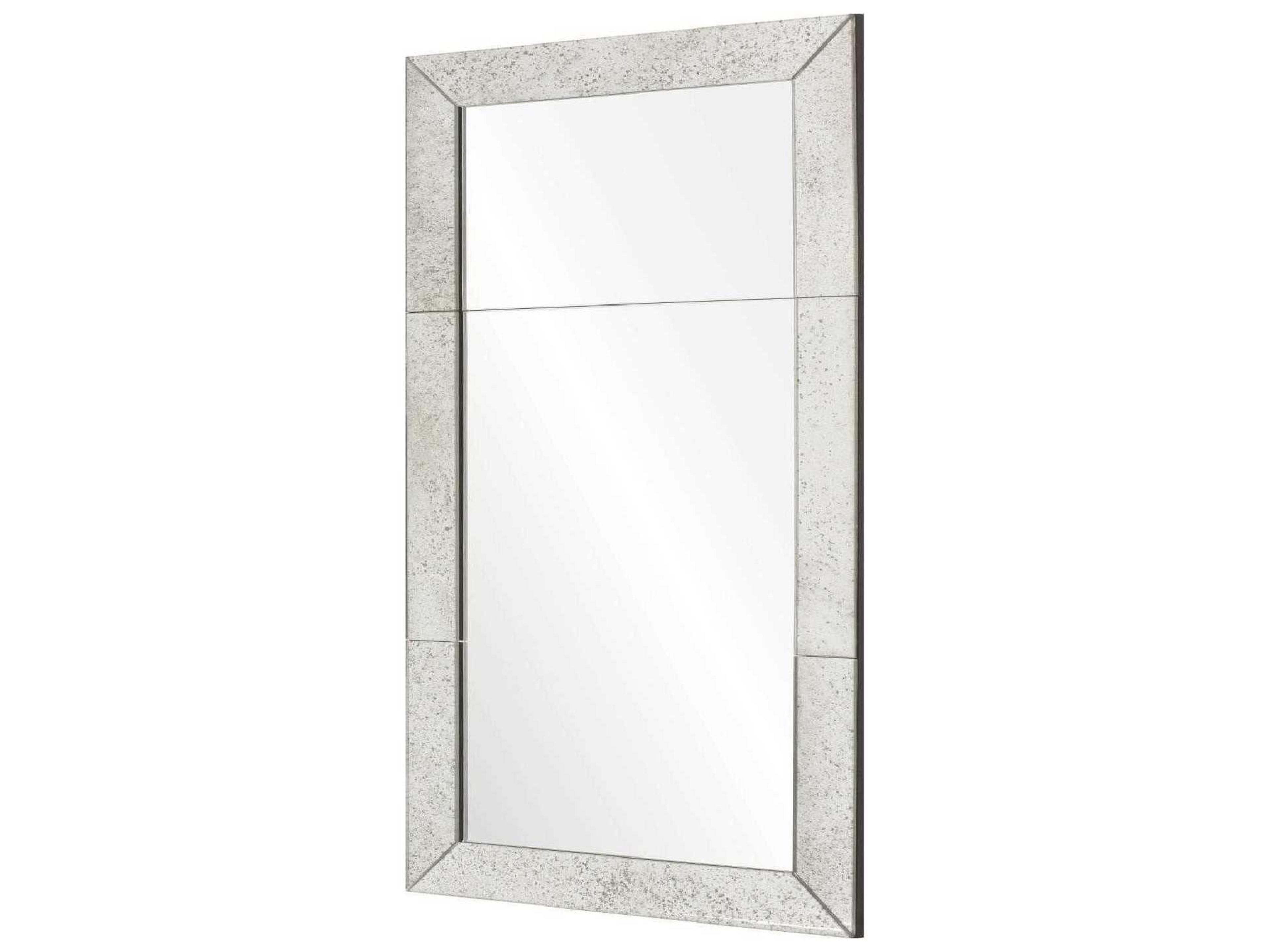 Mirror Home Antiqued Rectangular Wall Mirror