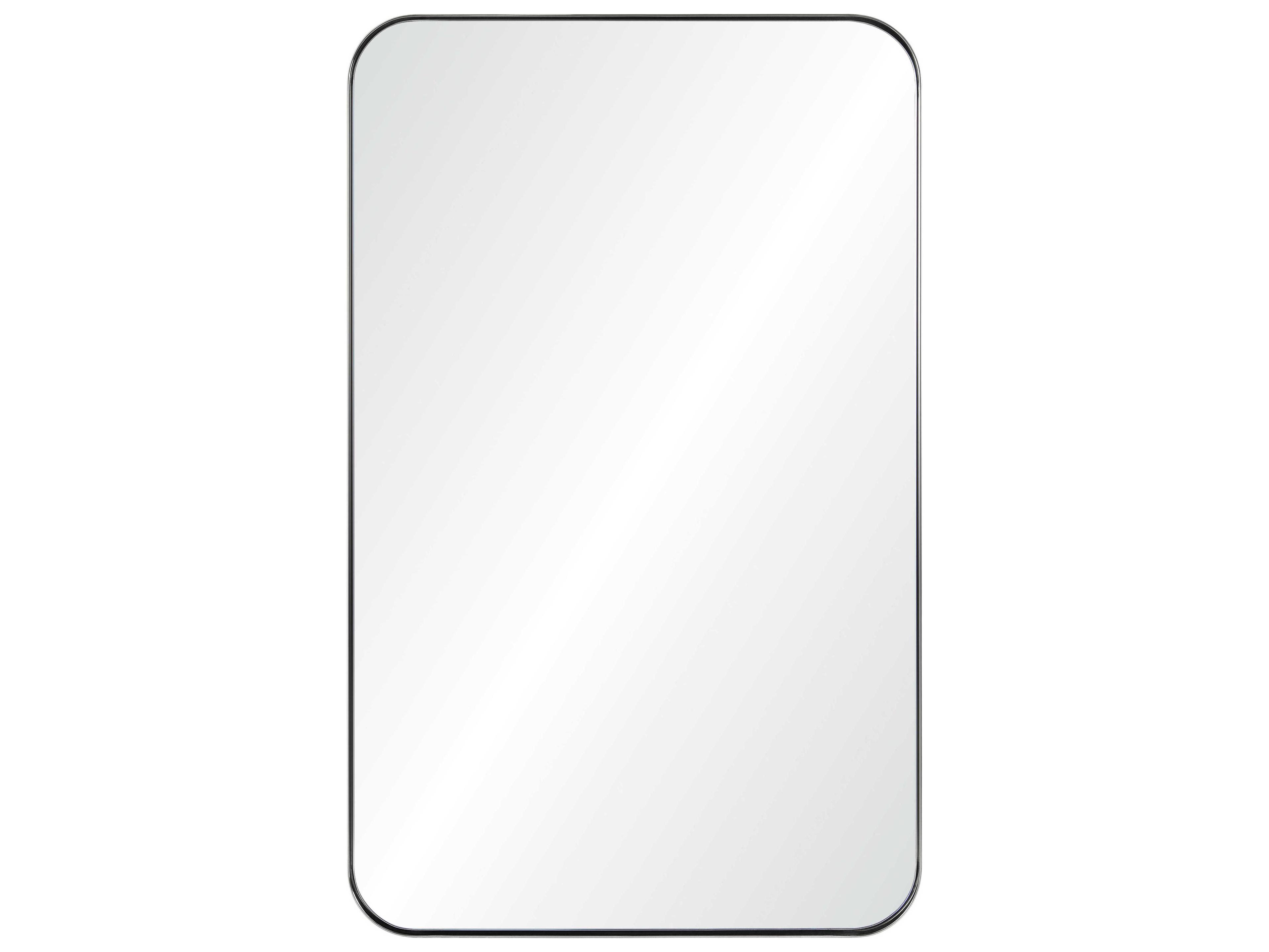 Mirror Home Polished Stainless Steel Rectangular Wall Mirror