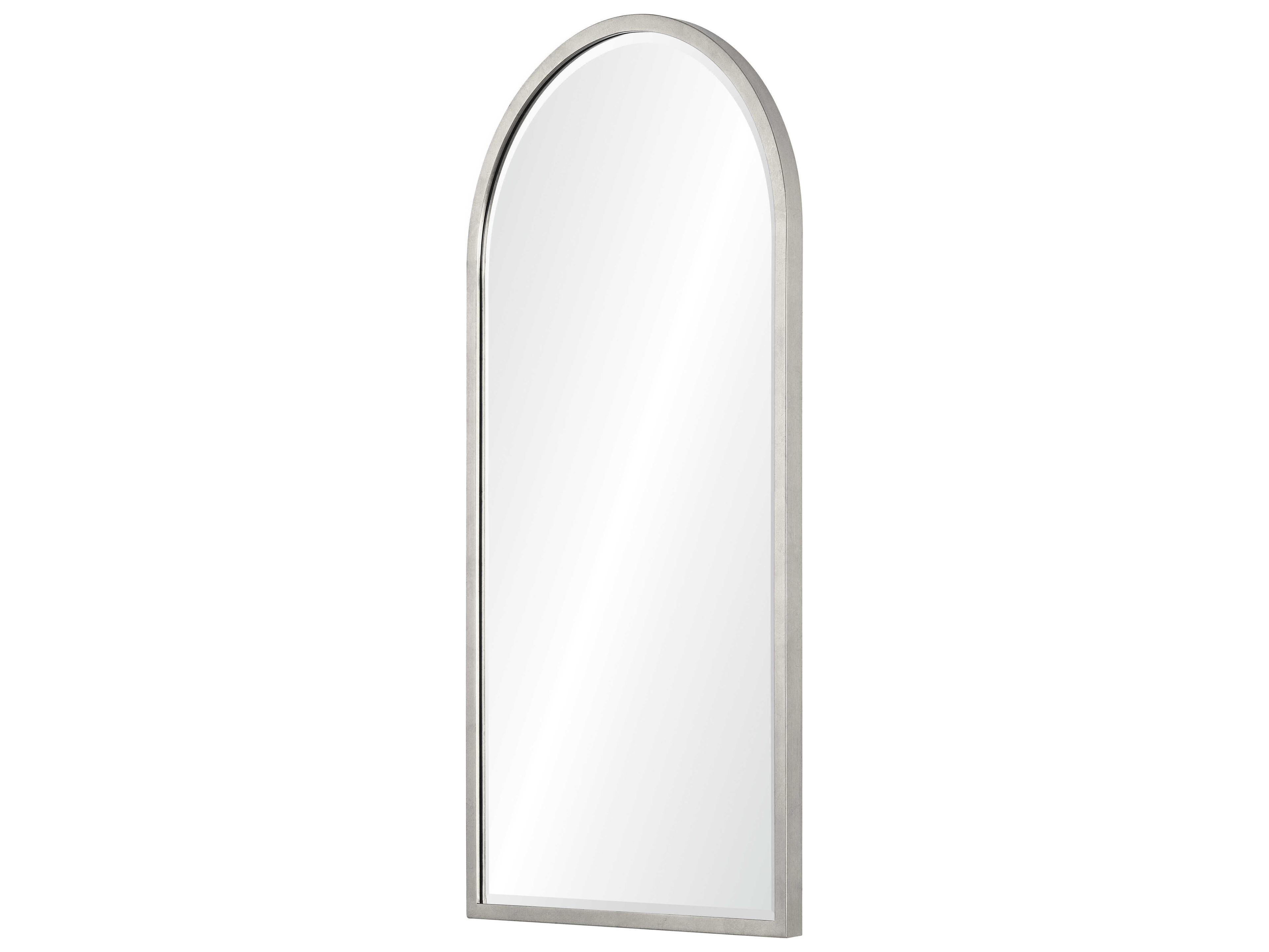 Mirror Home Antiqued Silver Leaf Wall Mirror