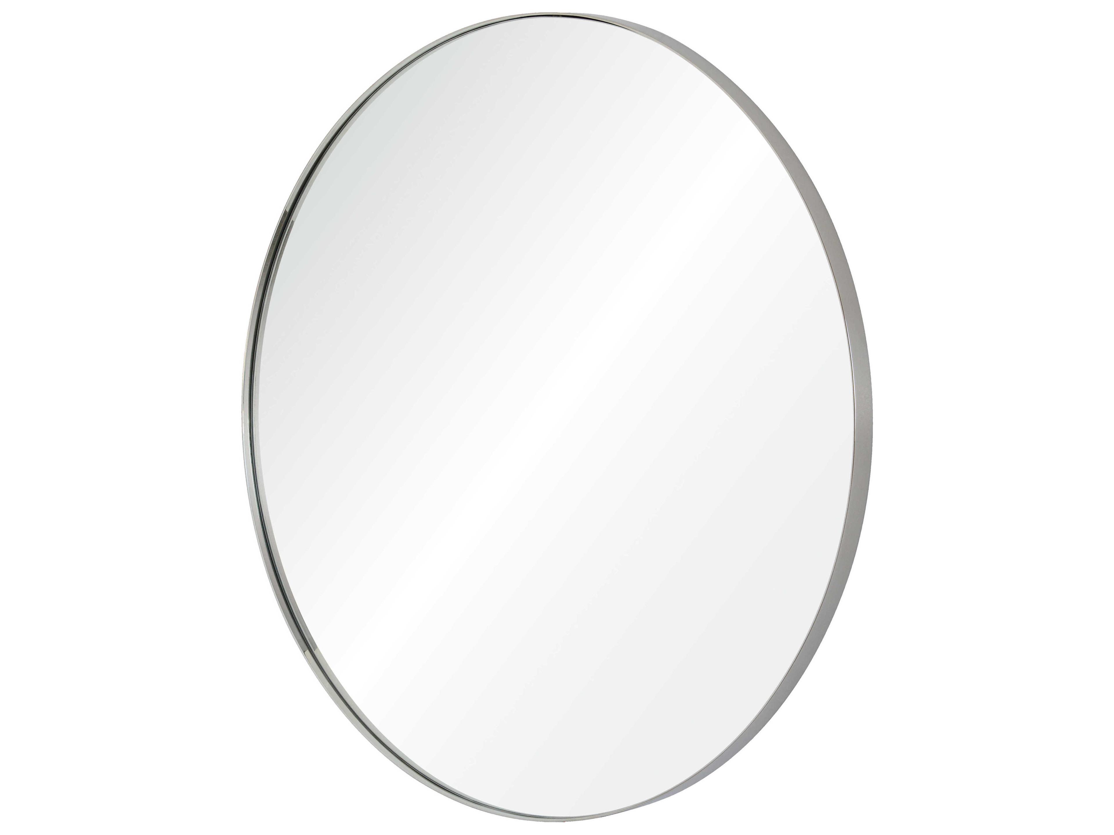 Mirror Home Polished Stainless Steel Round Wall Mirror