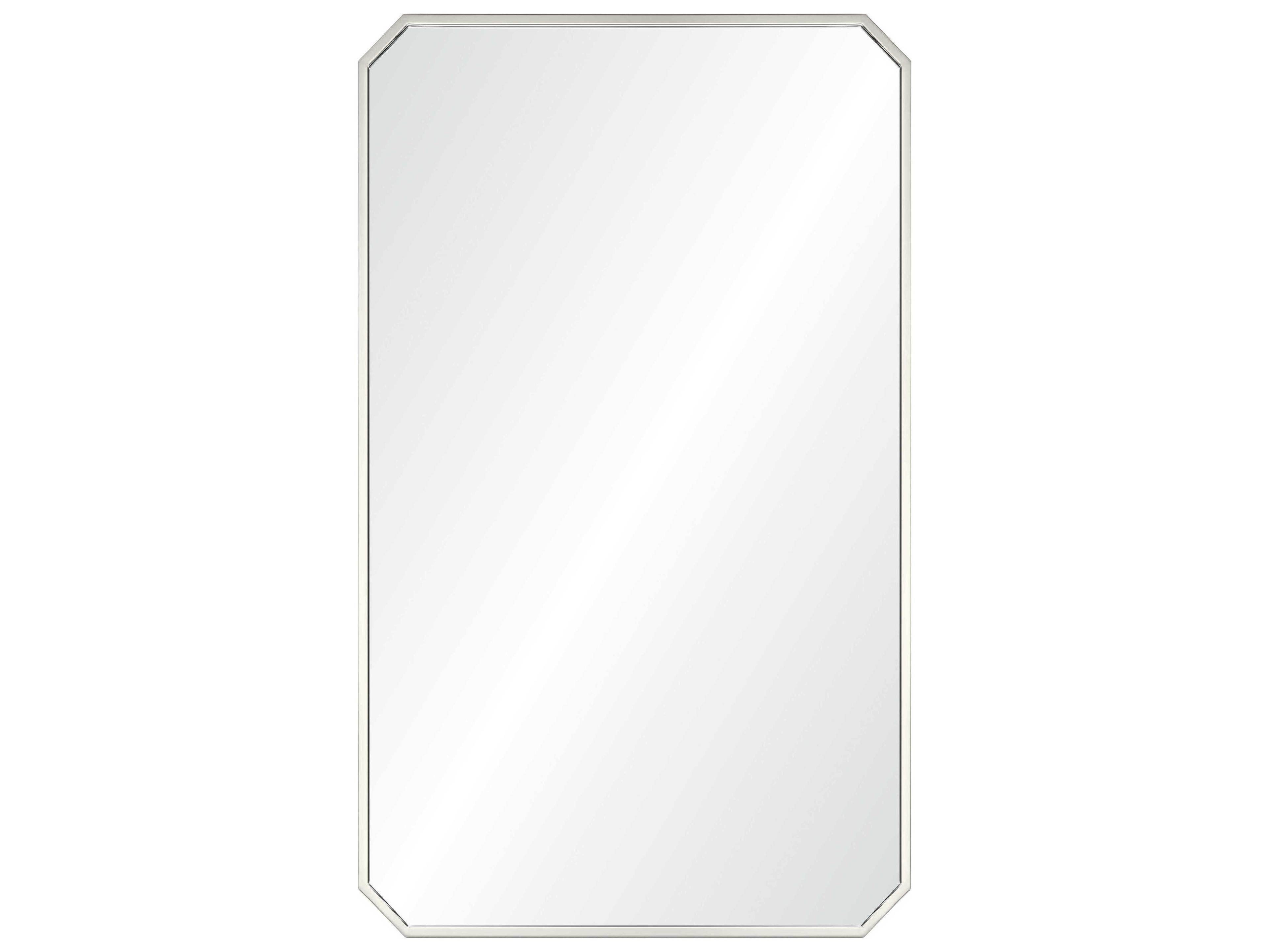 Mirror Home Polished Stainless Steel Rectangular Wall Mirror