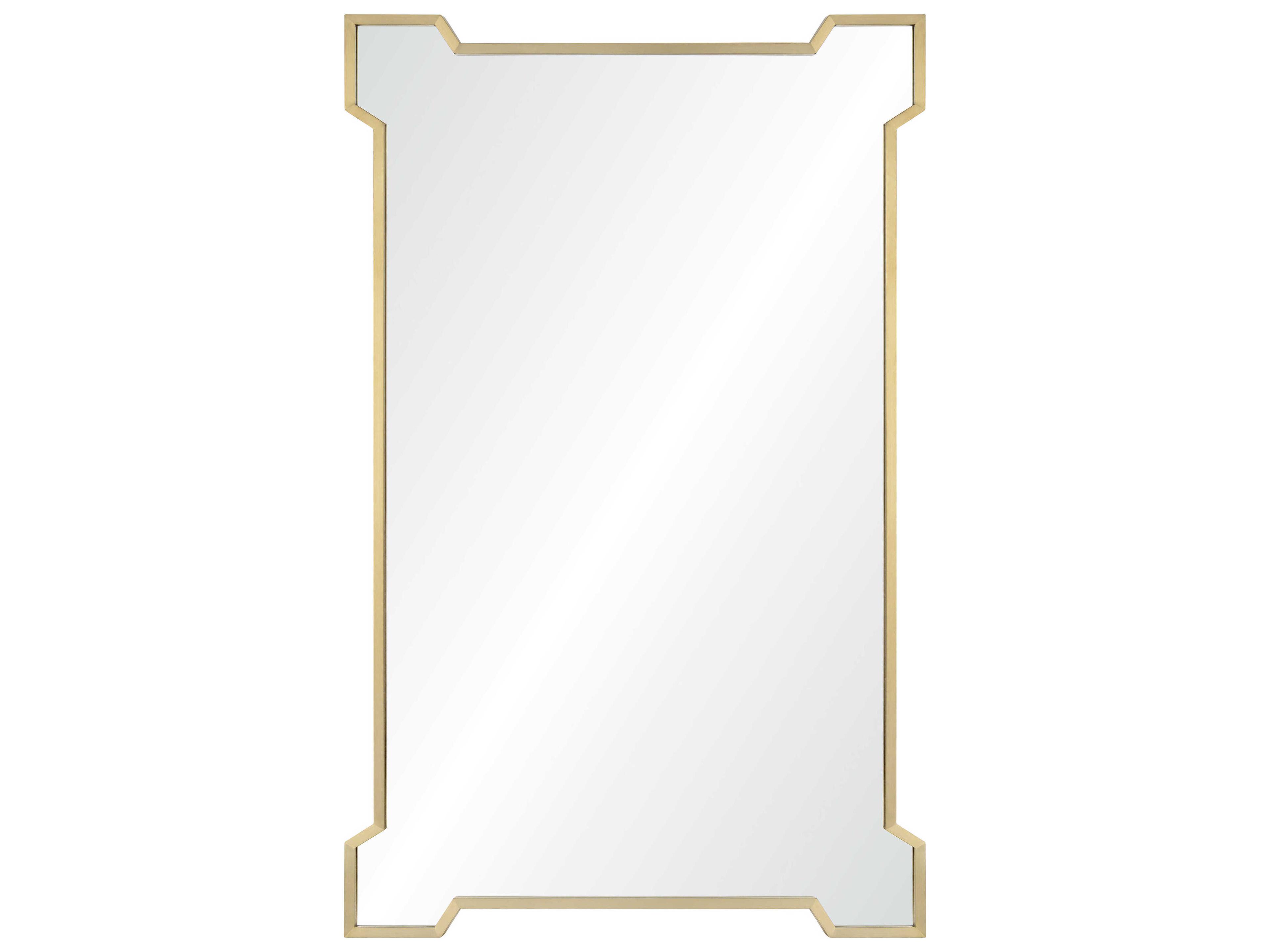 Mirror Home Satin Brass Wall Mirror