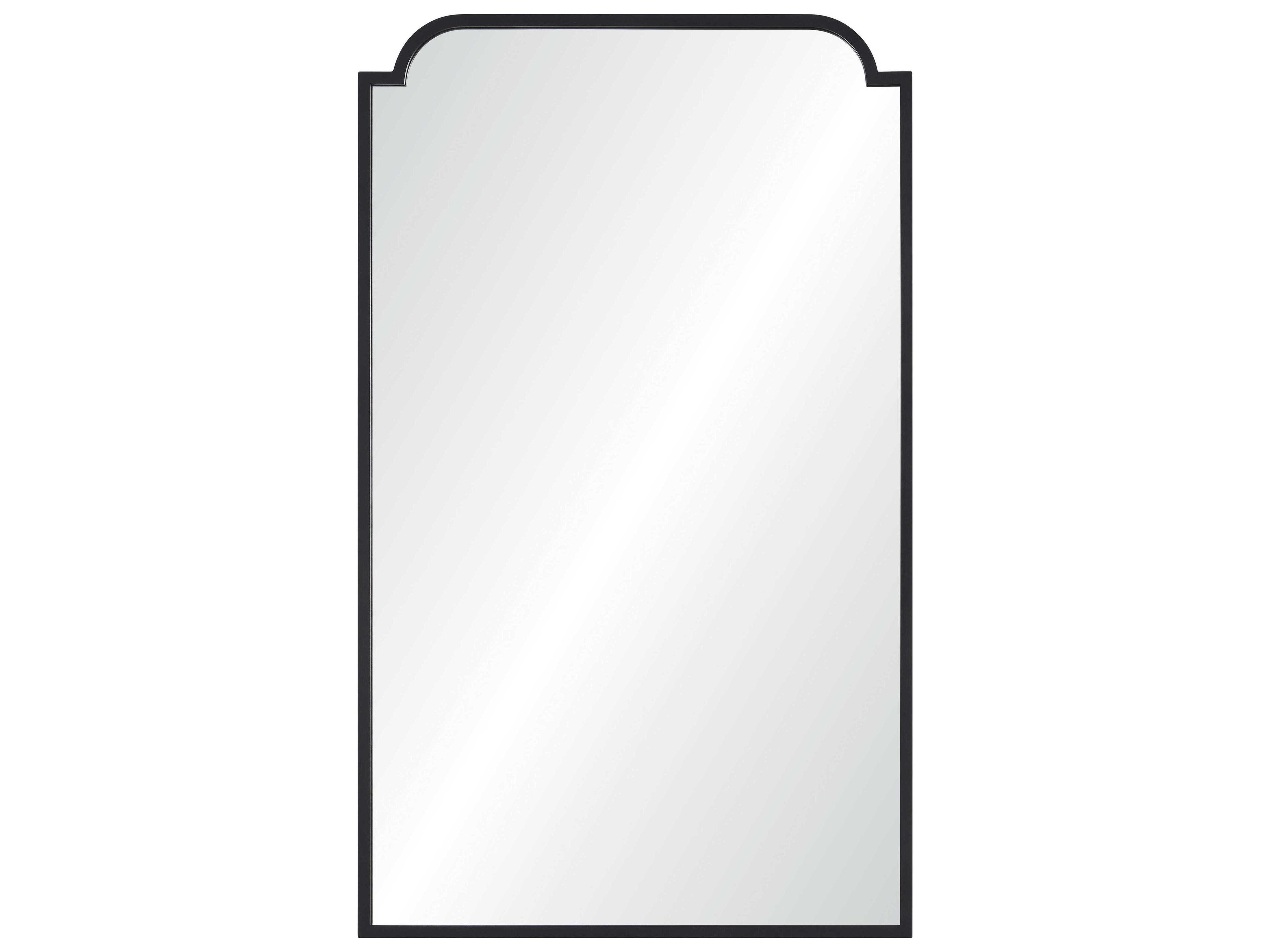 Mirror Home Black Nickel Rectangular Wall Mirror