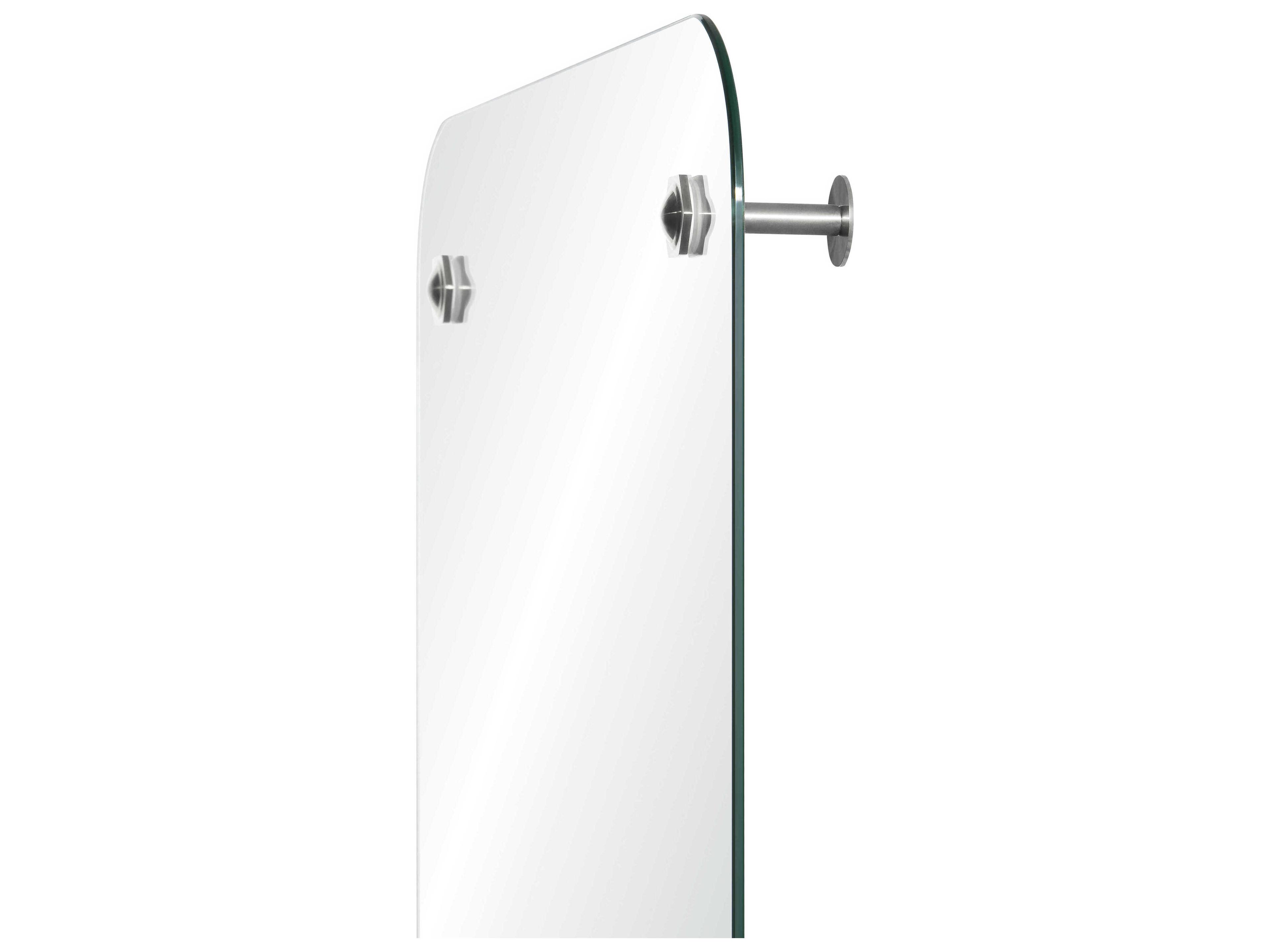 Mirror Home Polished Stainless Steel Rectangular Wall Mirror