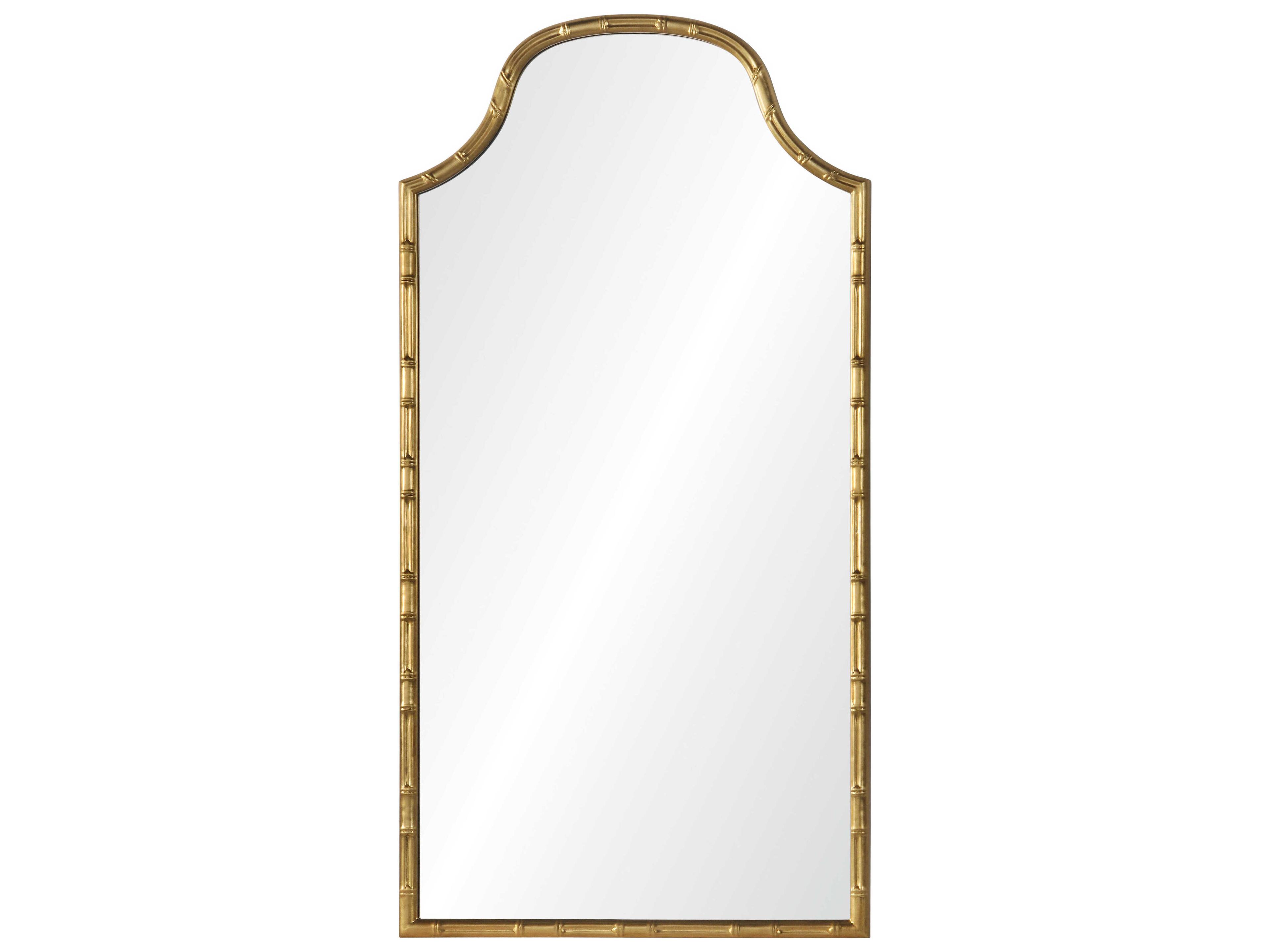 Celerie Kemble Aged Gold Leaf Wall Mirror