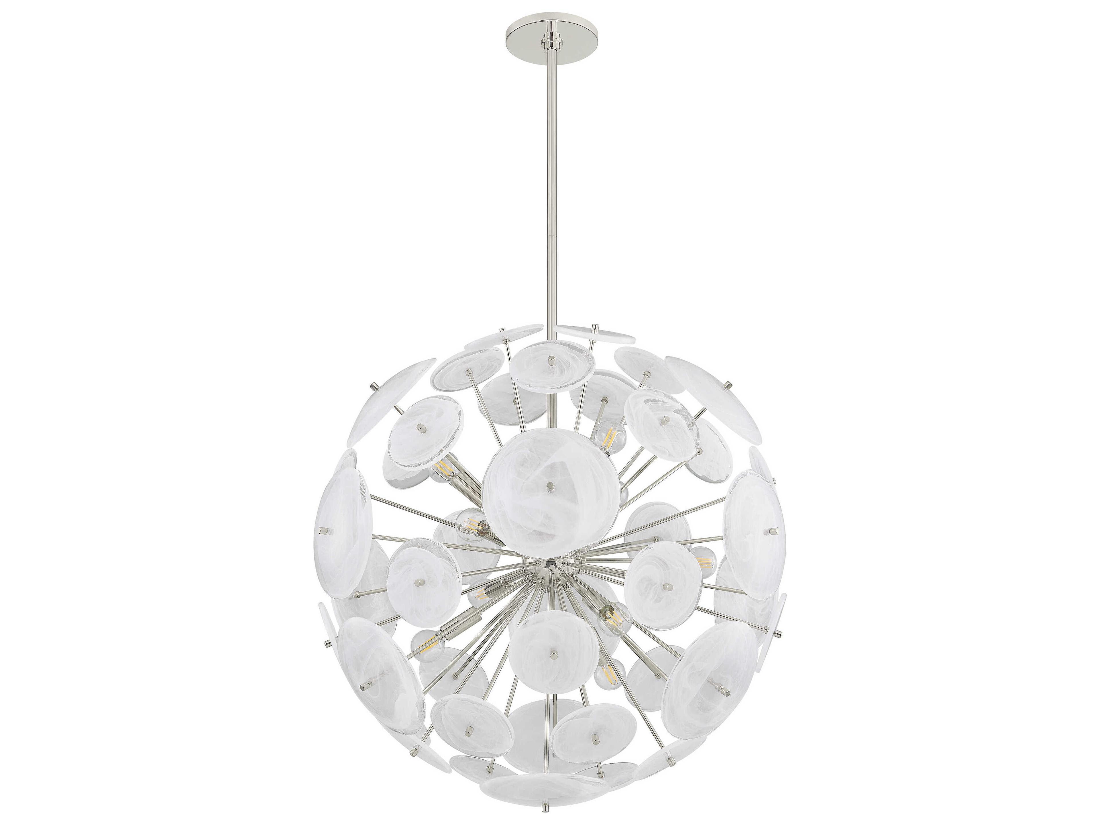 Mitzi Tamara 9-Light Polished Nickel Sputnik Pendant