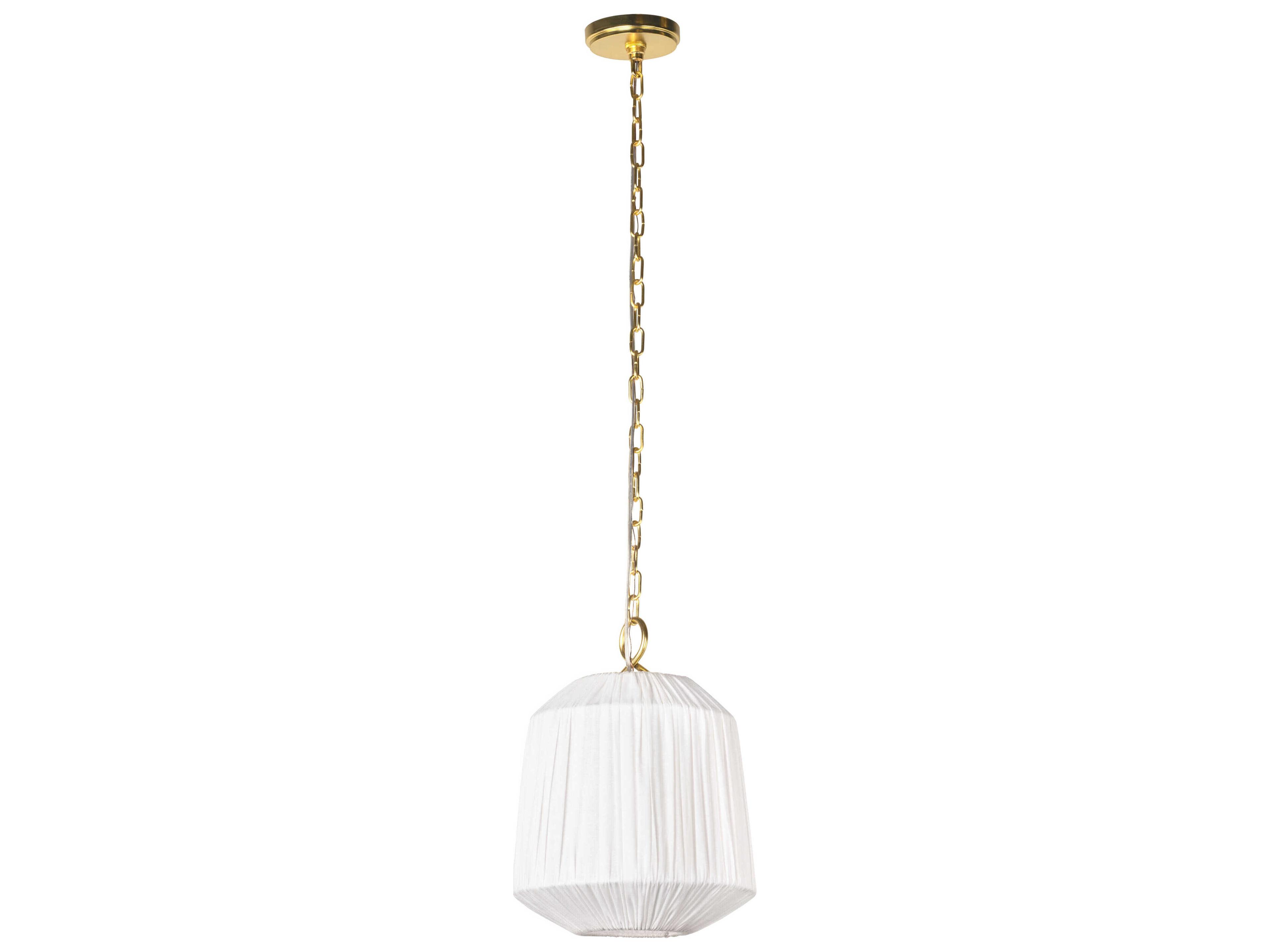 Mitzi Amanza 1-Light Aged Brass Mini Pendant