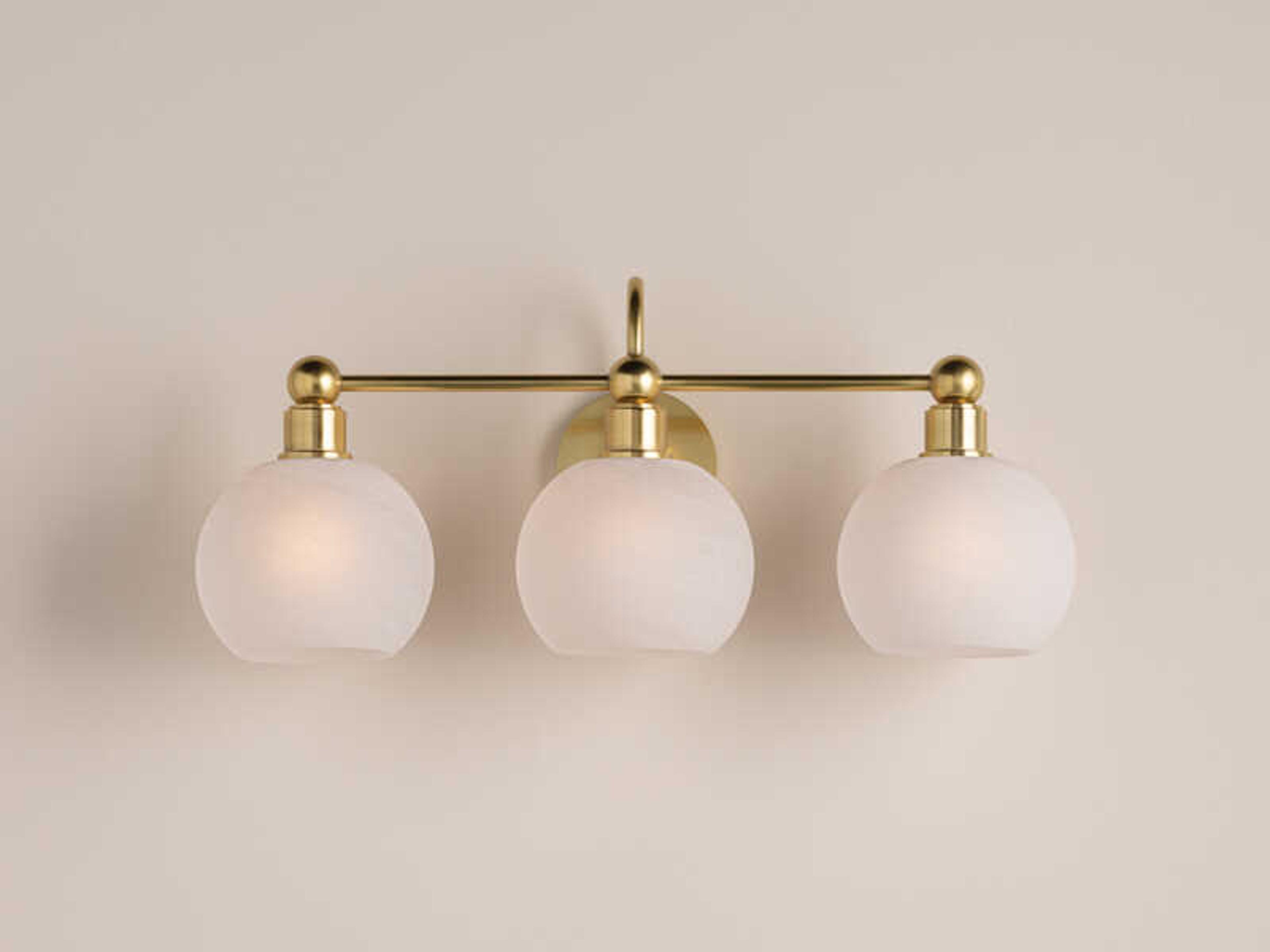 Mitzi Jerica 3-Light Aged Brass Vanity Light