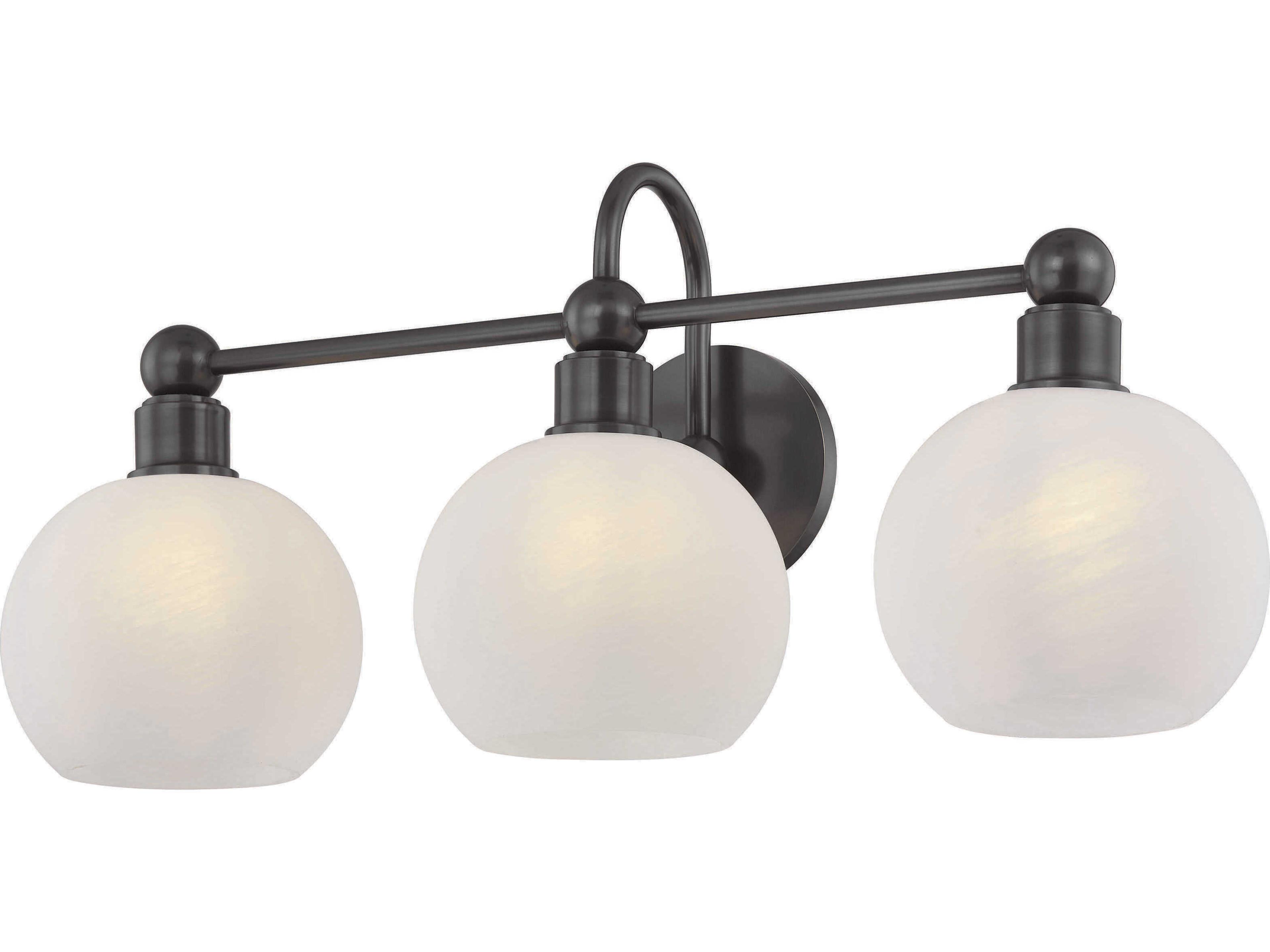 Jerica 3-Light Old Bronze Vanity Light