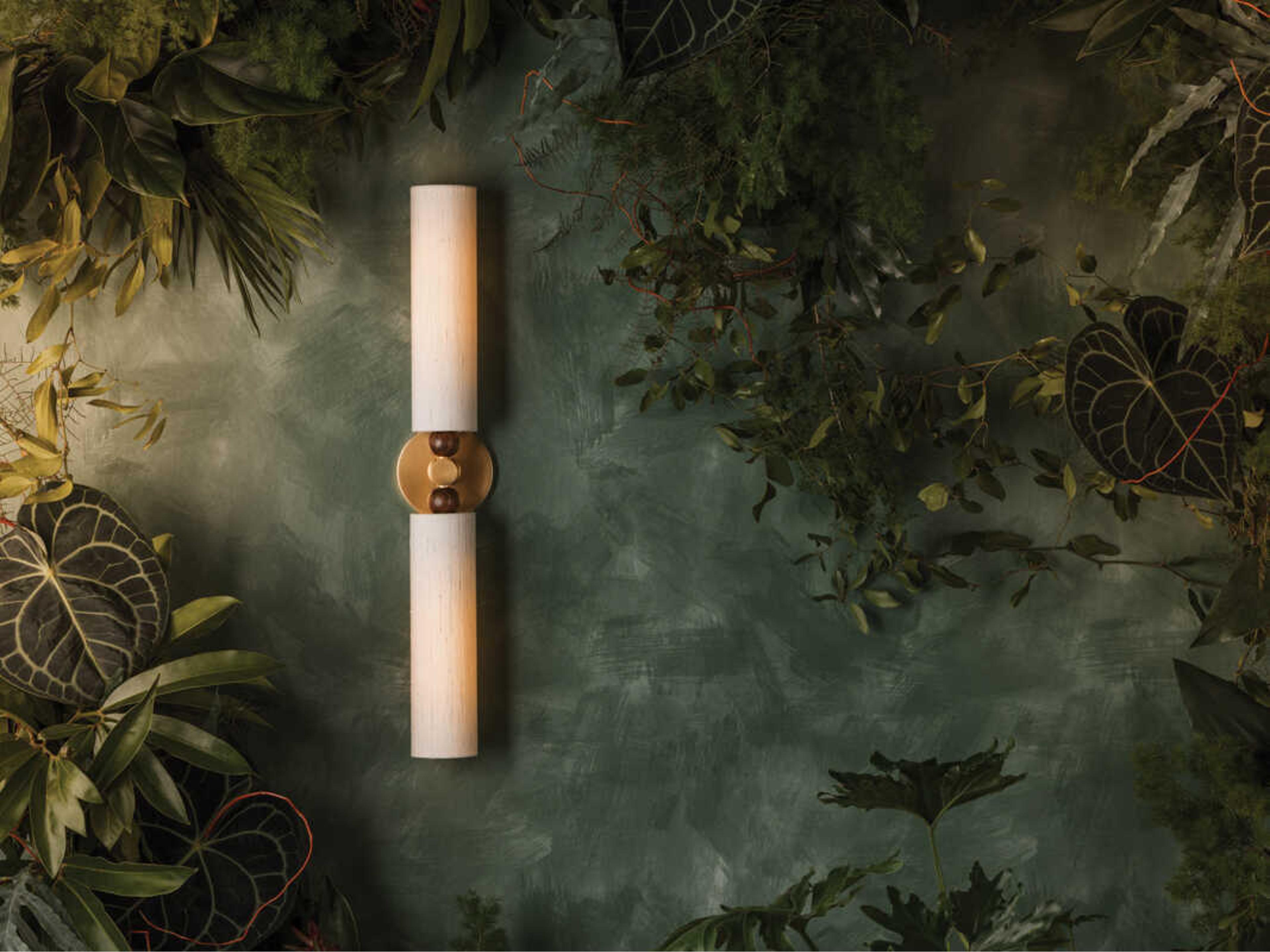 Mitzi Mandy Cheng Reyn 2-Light Aged Brass Wall Sconce