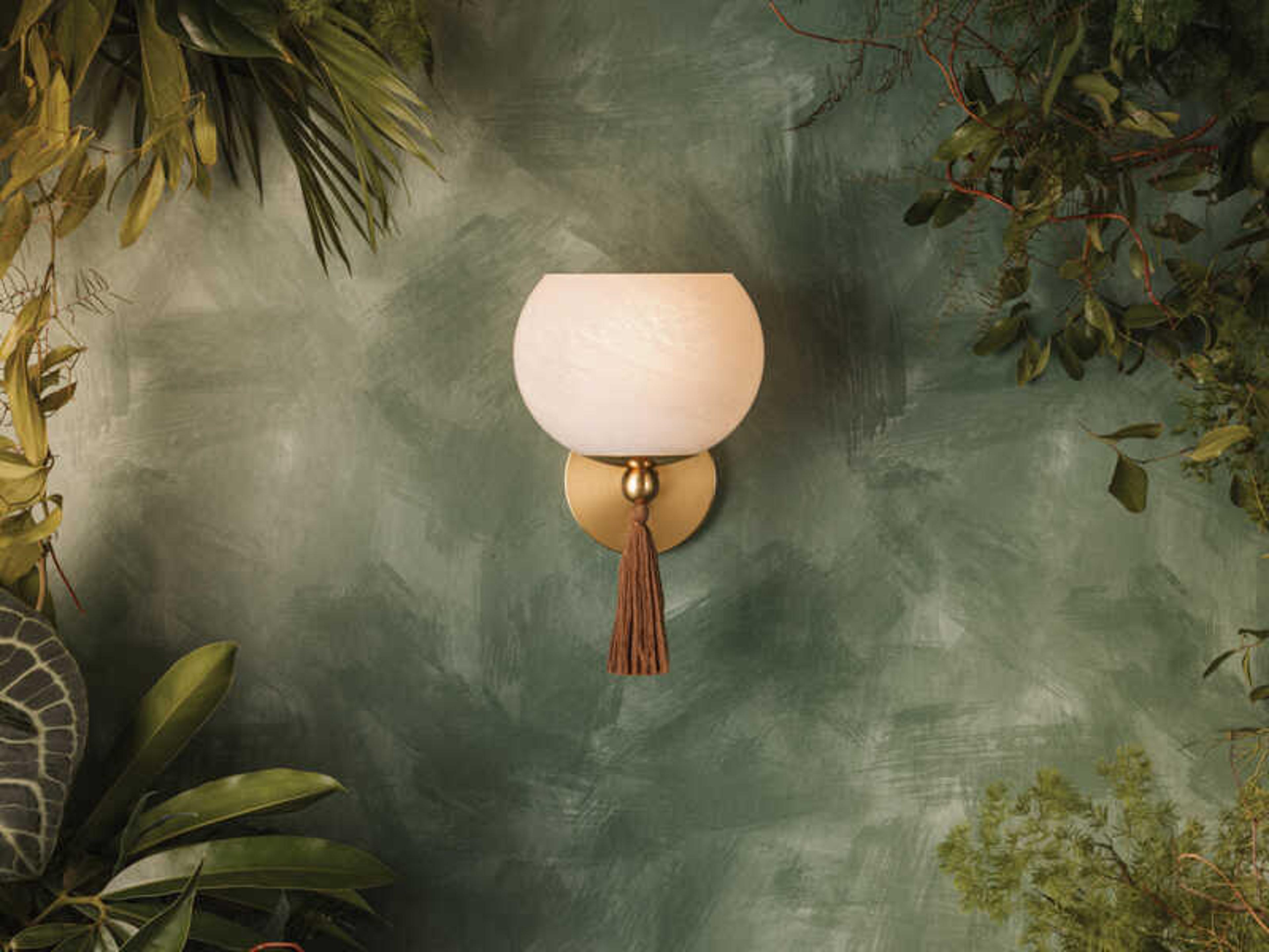 Mitzi Mandy Cheng Niya 1-Light Aged Brass Wall Sconce
