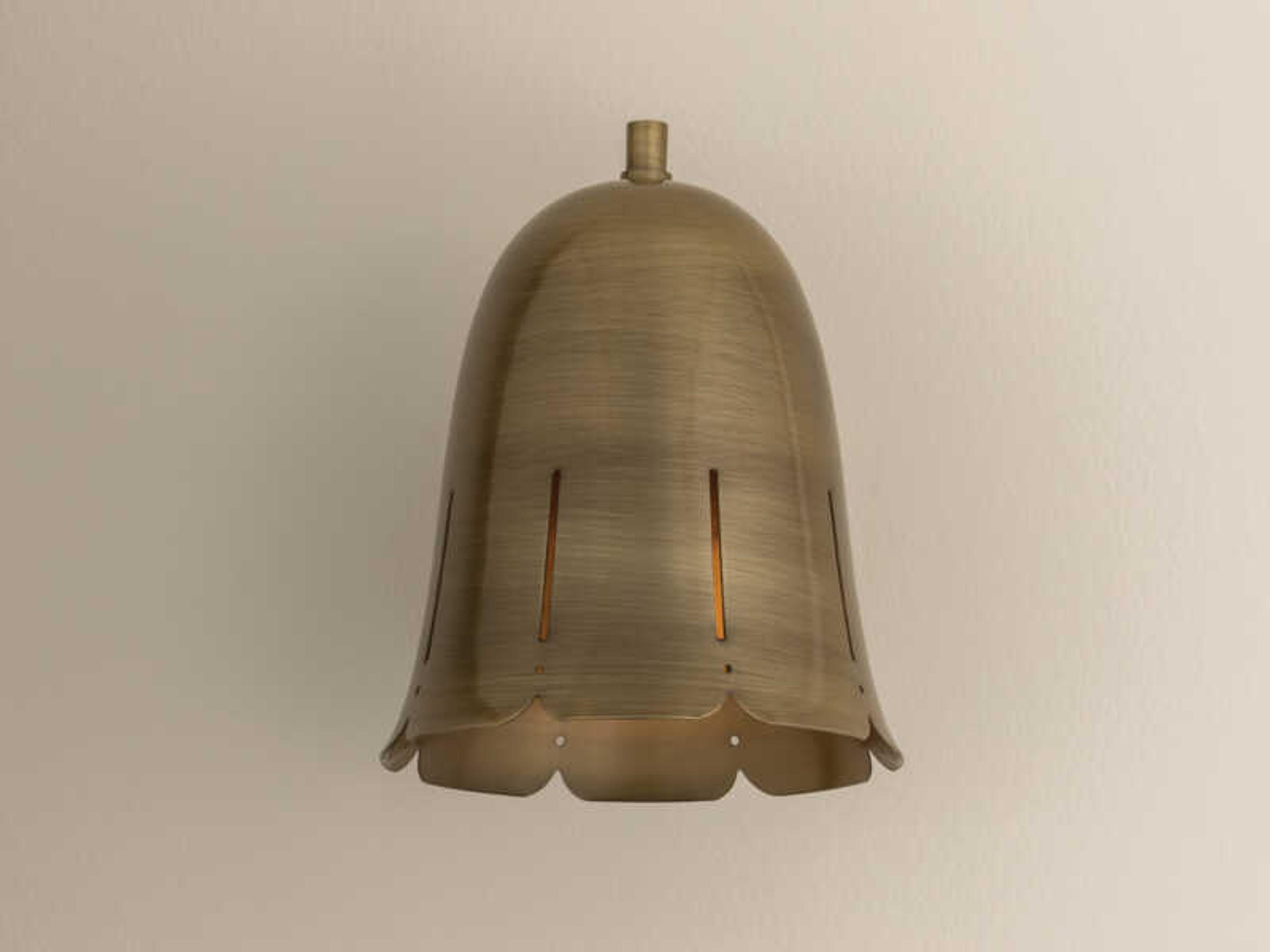 Mitzi Basil 1-Light Patina Brass Wall Sconce