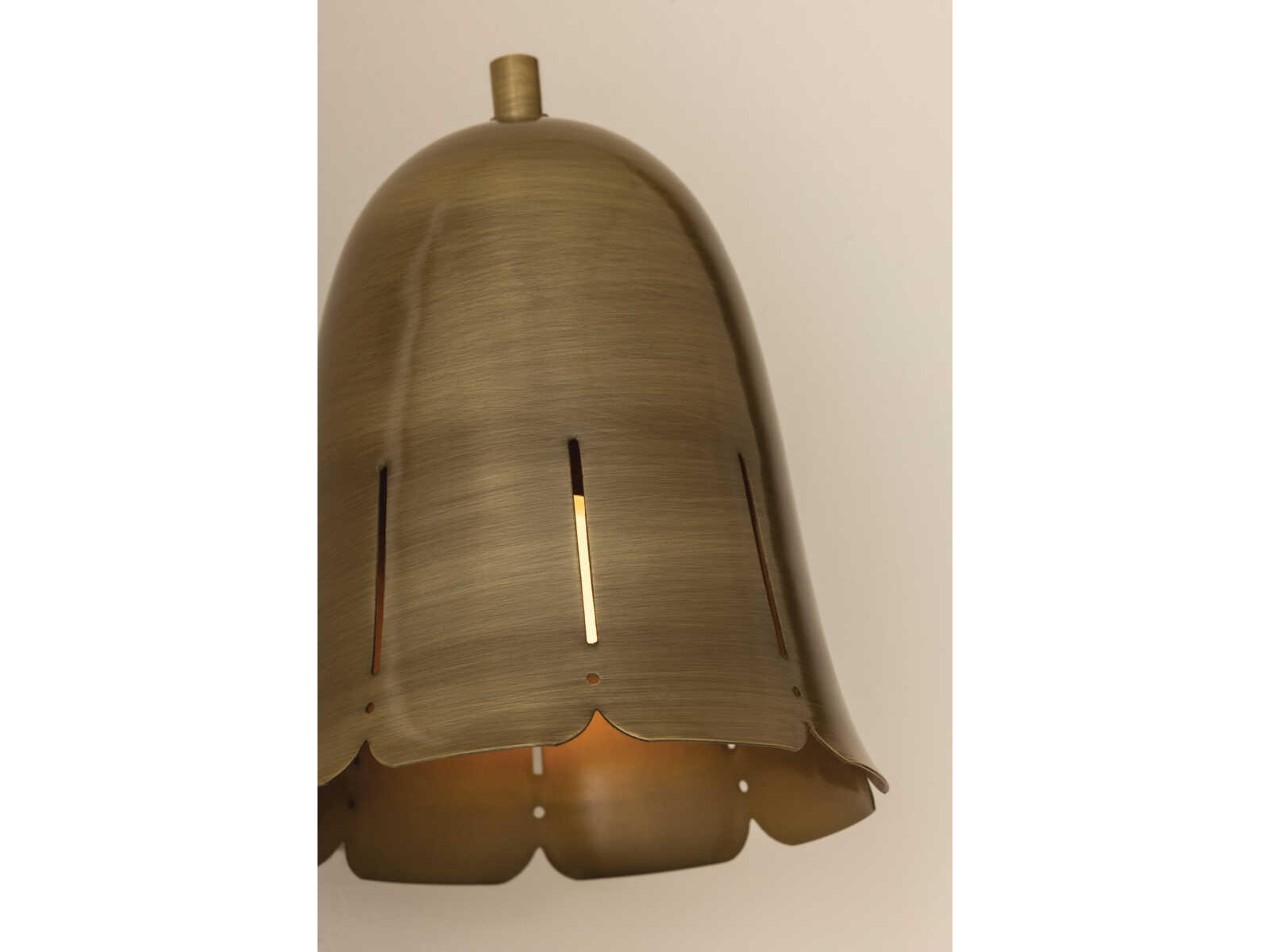 Mitzi Basil 1-Light Patina Brass Wall Sconce