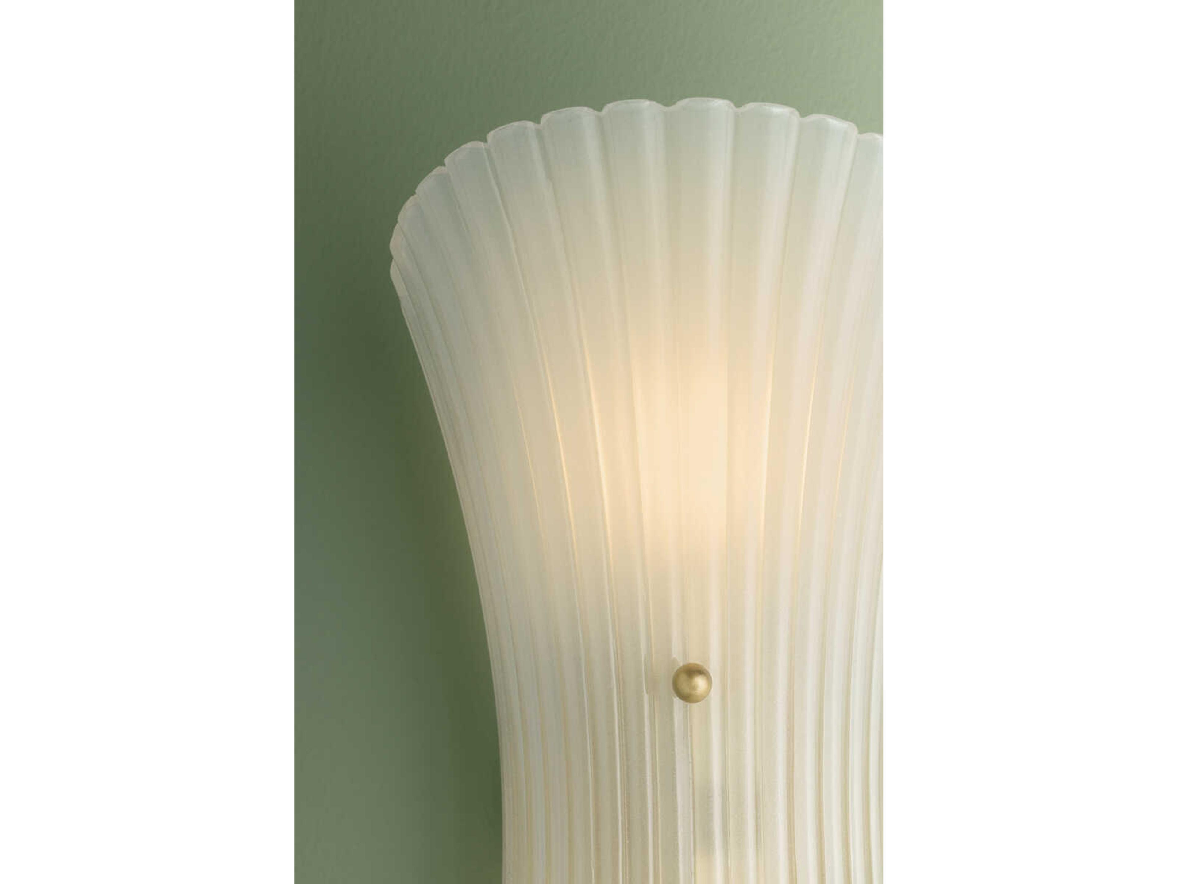 Mitzi Esmae 2-Light Aged Brass Wall Sconce