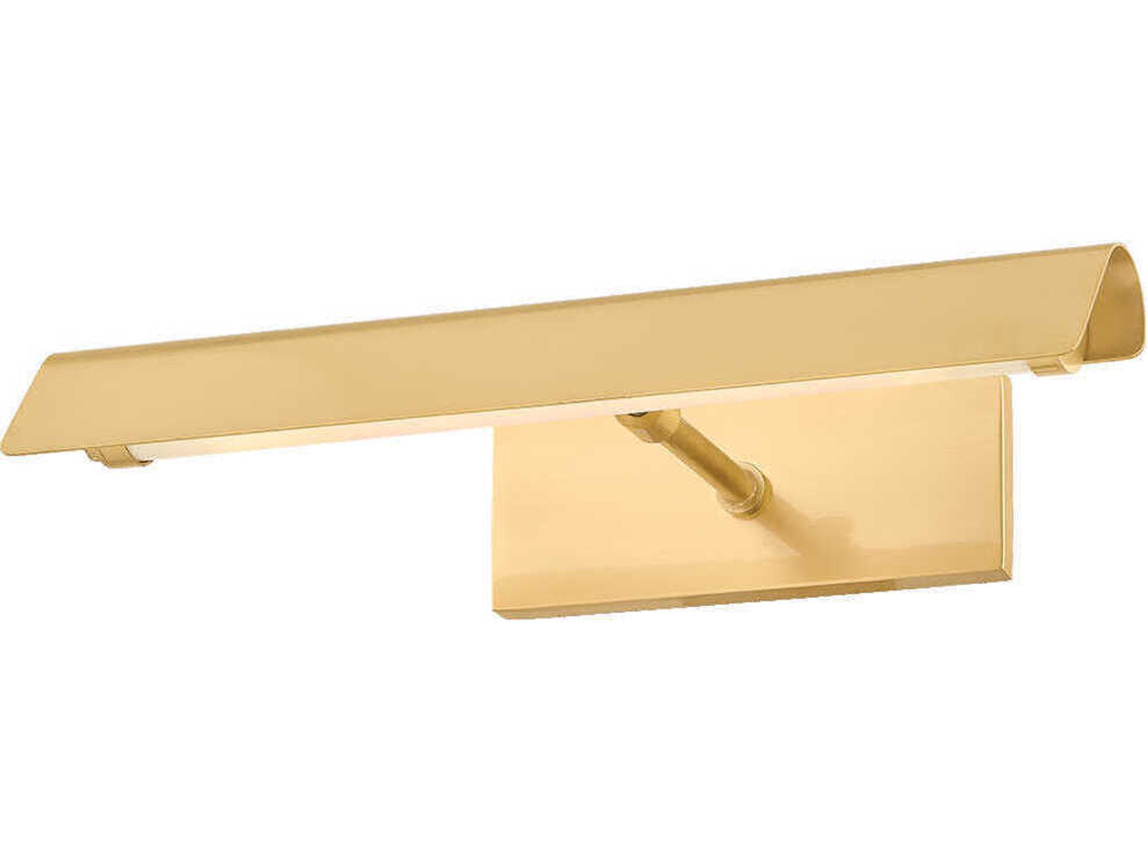 Regan 1-Light Aged Brass Picture Light