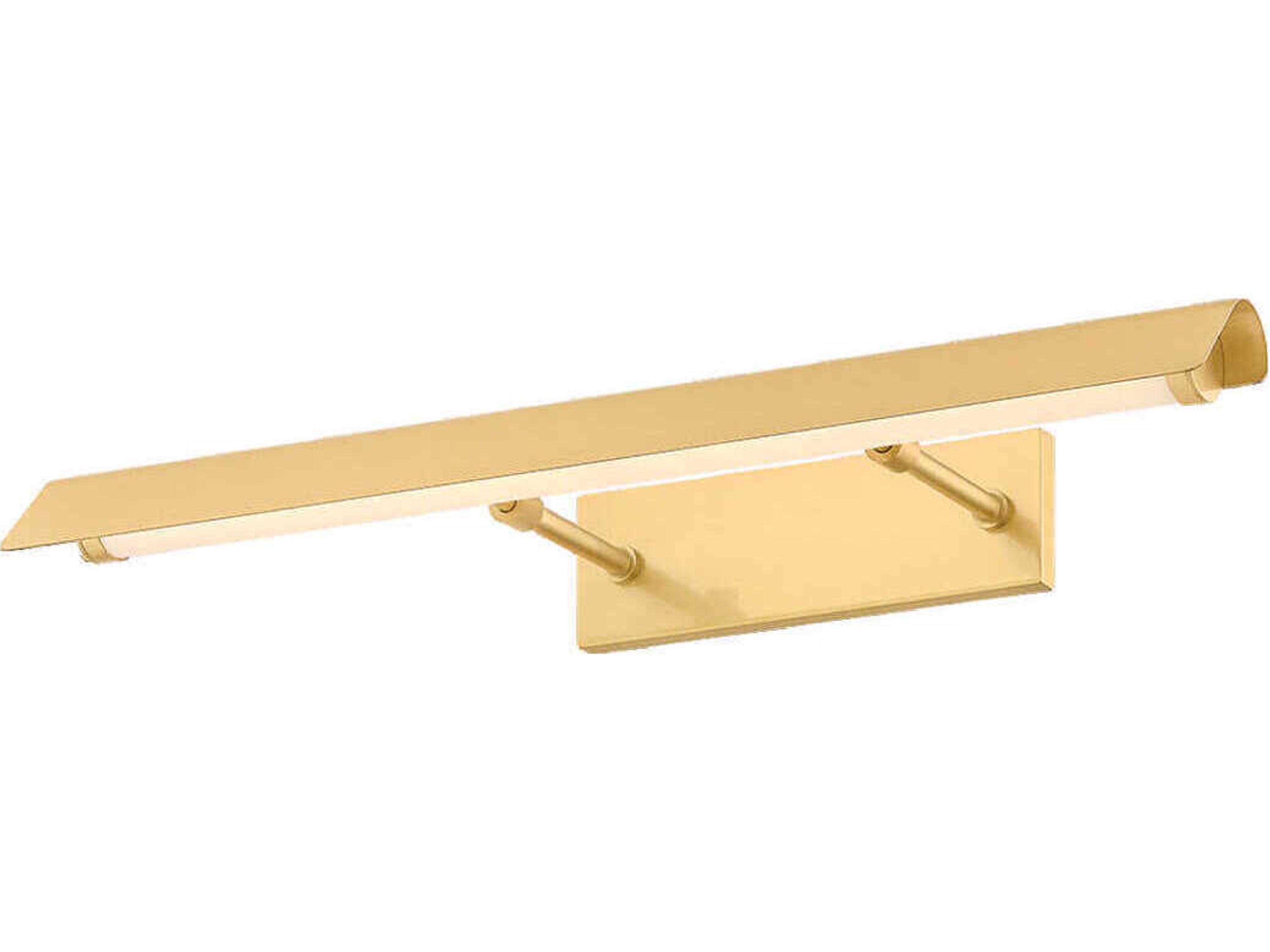 Regan 2-Light Aged Brass Picture Light