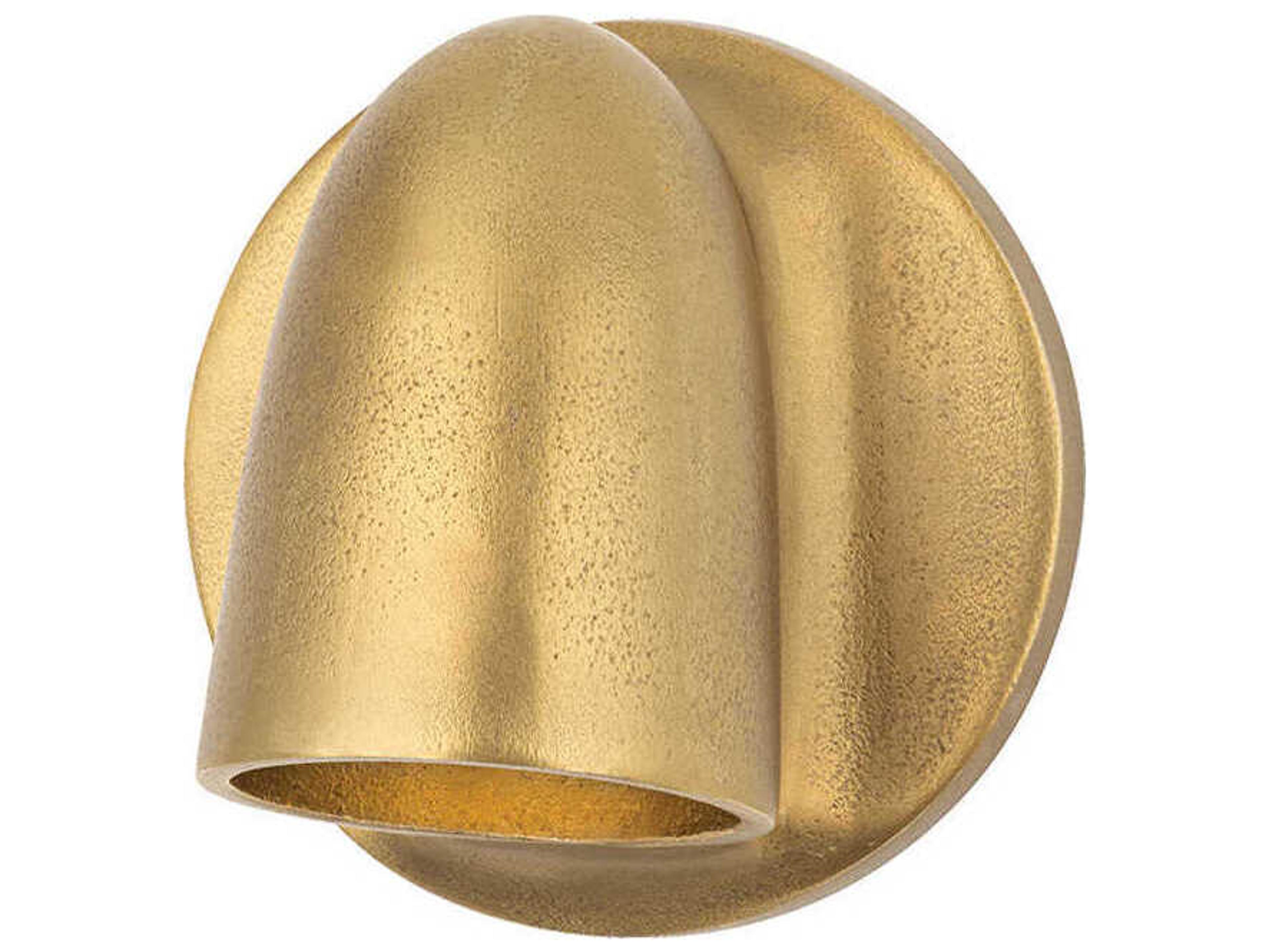 Mitzi Canna 1-Light Aged Brass Wall Sconce