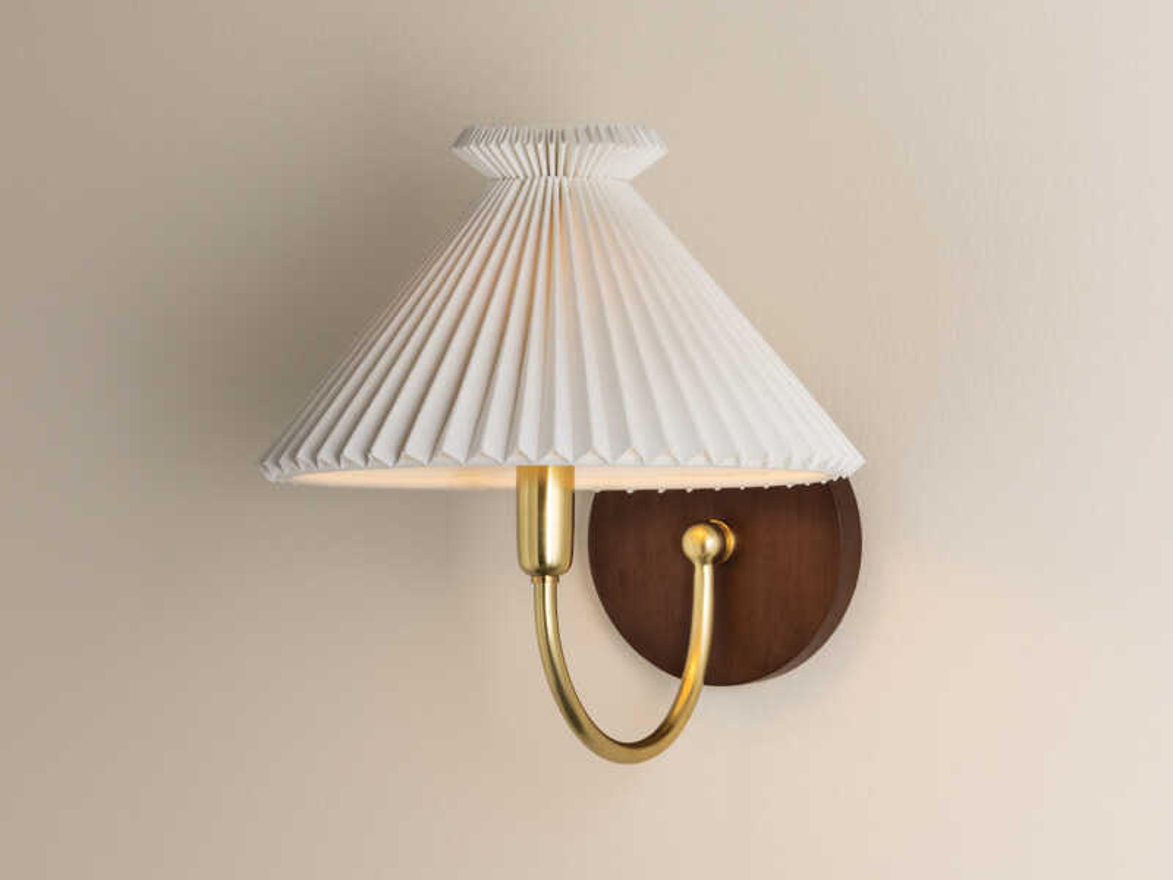 Mitzi Acacia 1-Light Aged Brass Wall Sconce