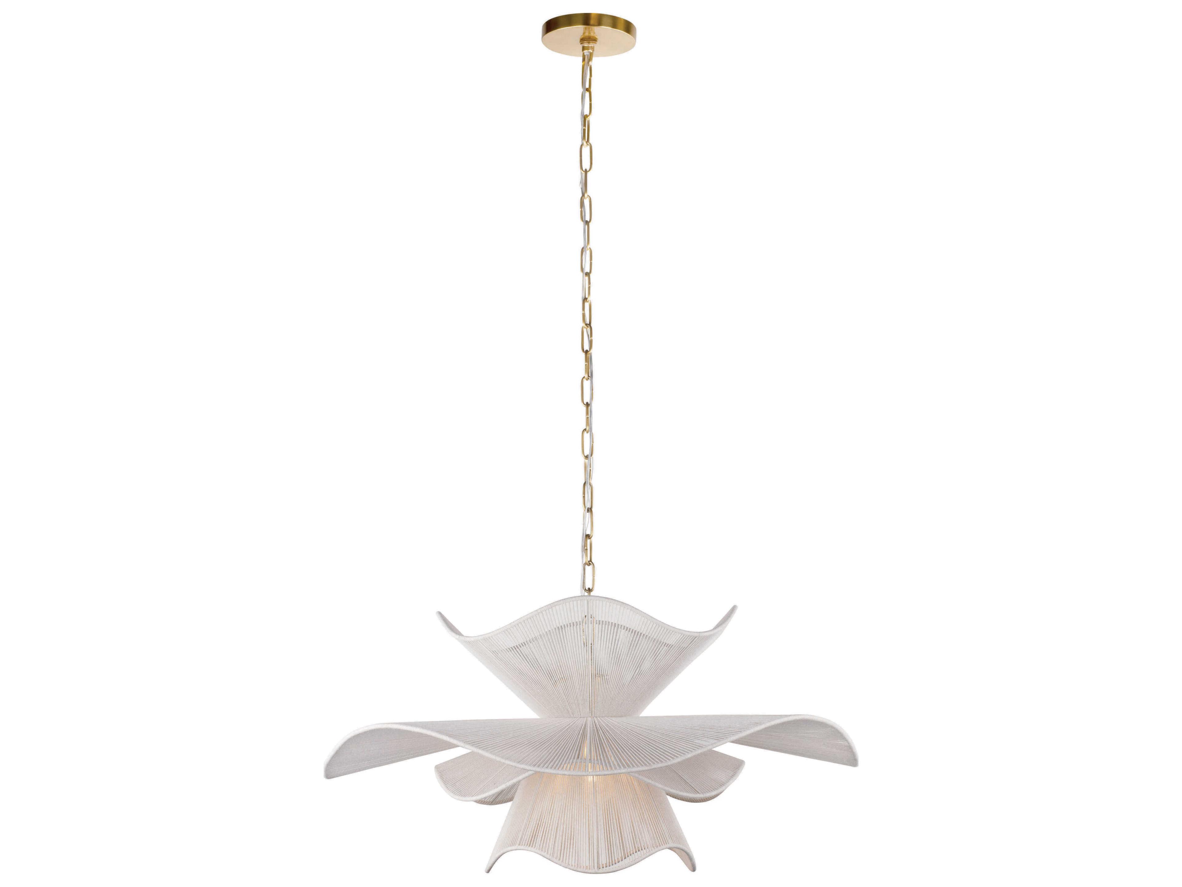 Mitzi Amanda 1-Light Aged Brass Pendant