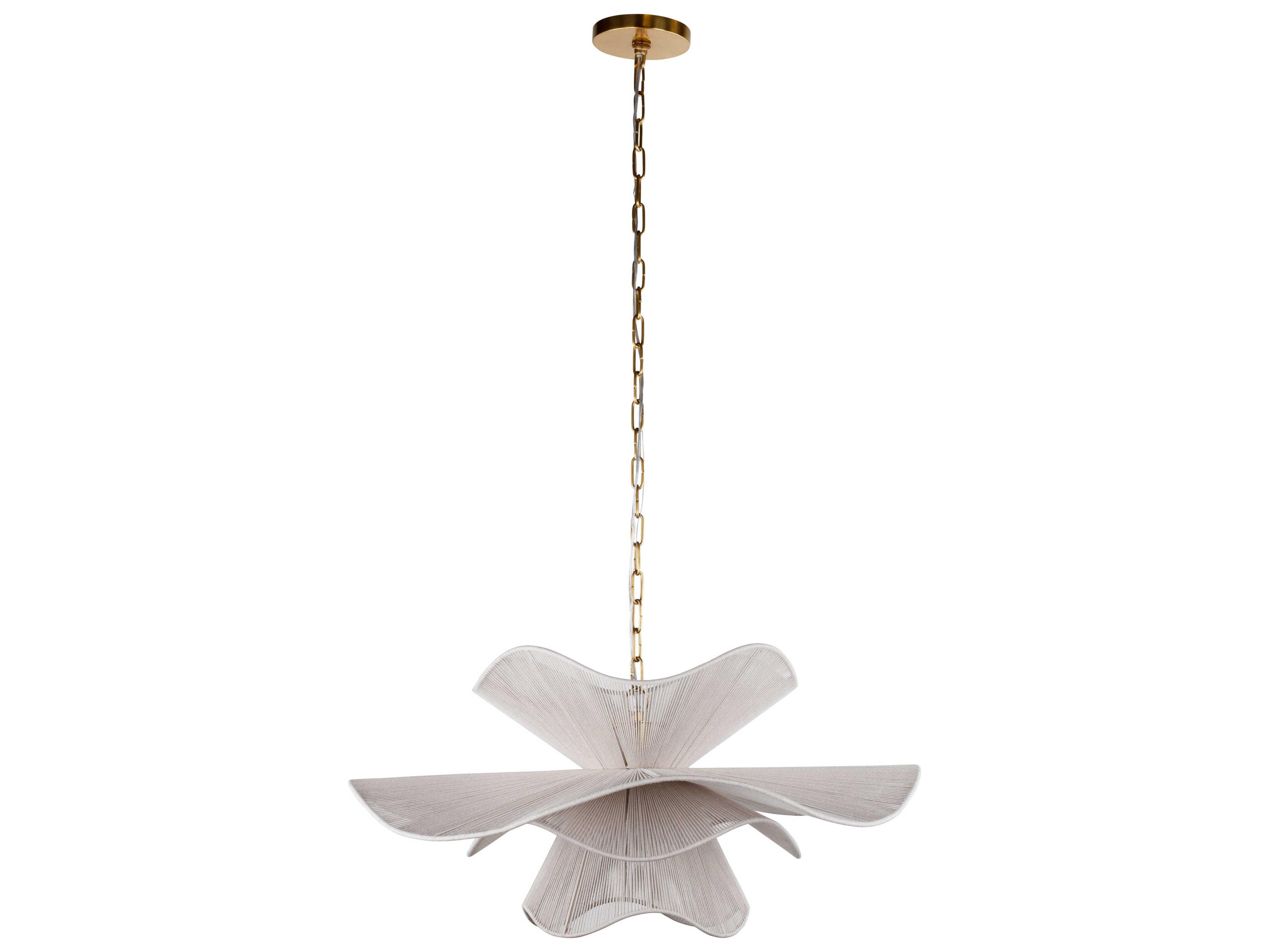 Mitzi Amanda 1-Light Aged Brass Pendant