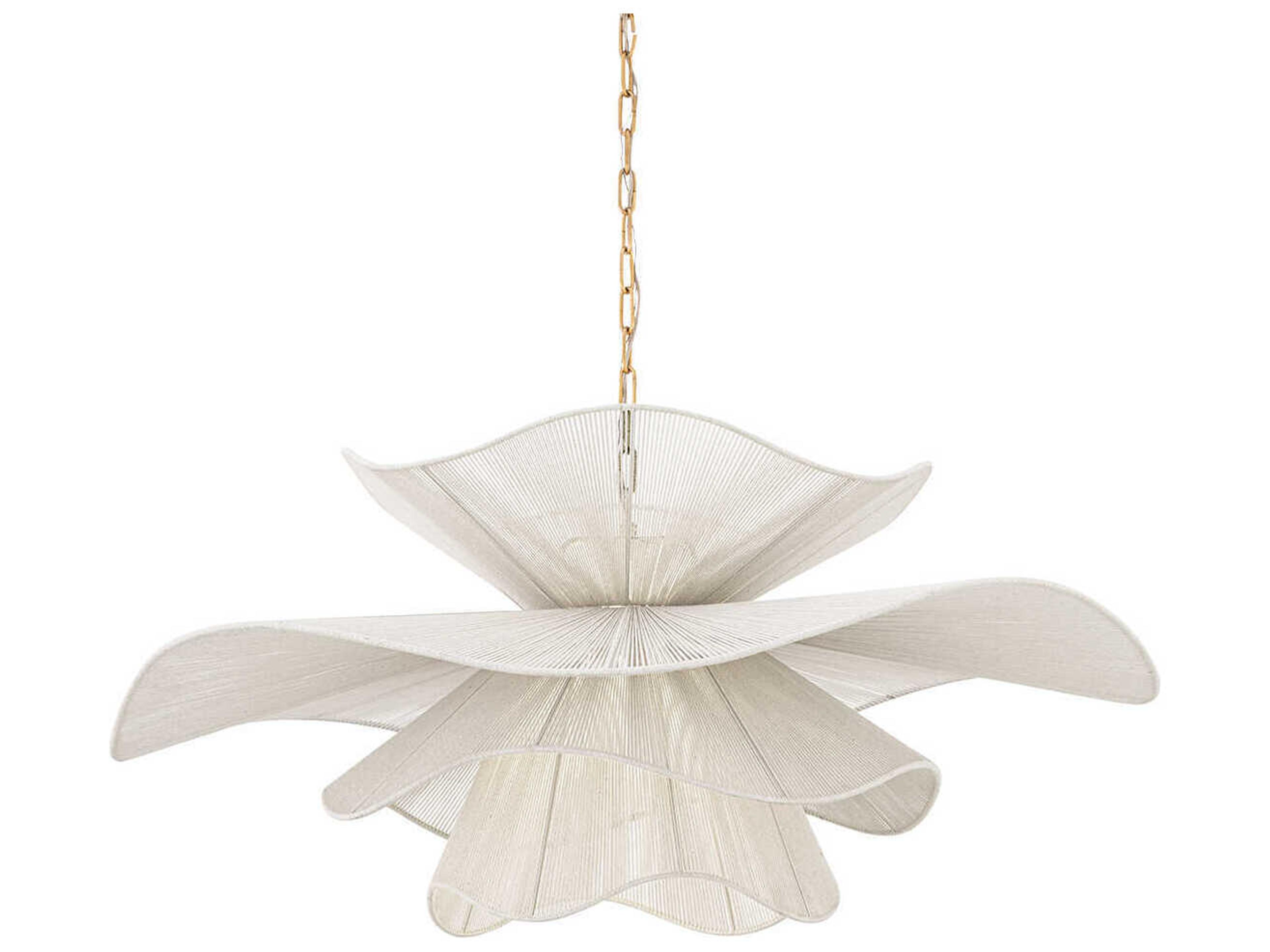 Amanda 1-Light Aged Brass Pendant