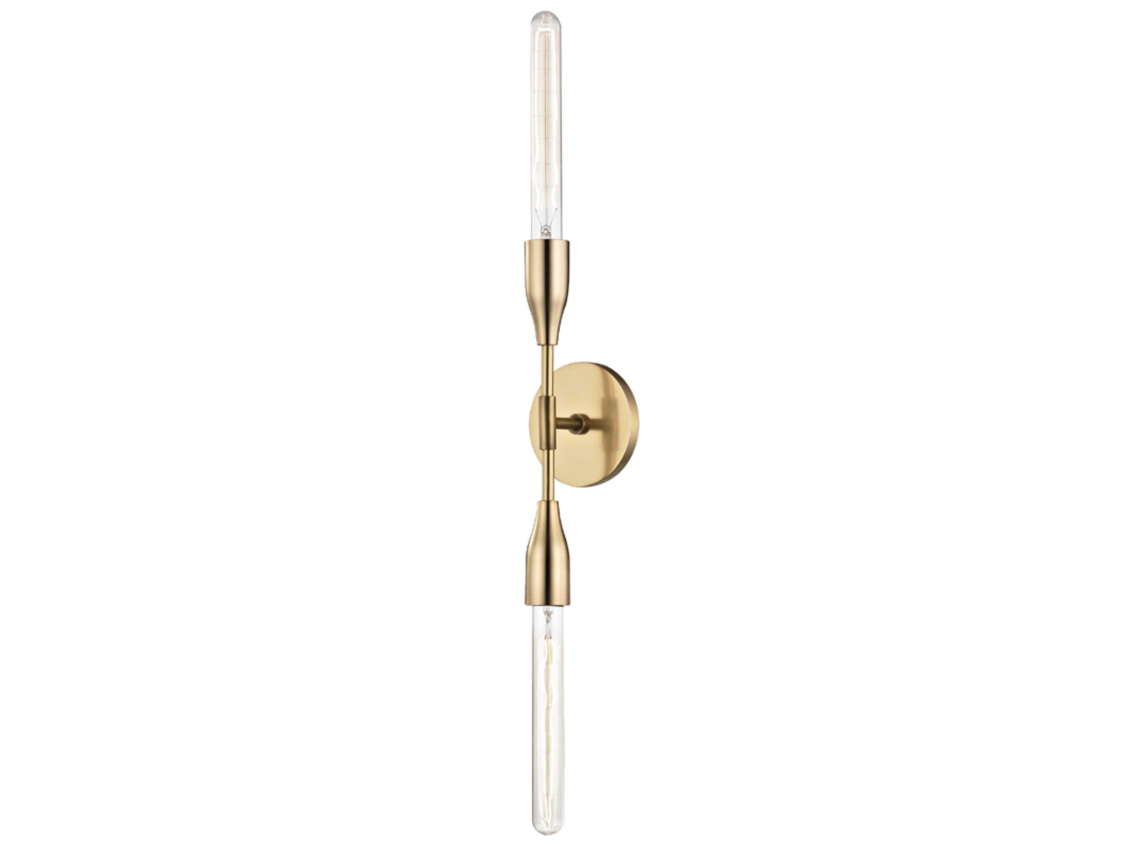 Tara Wall Sconce Aged Brass Modern