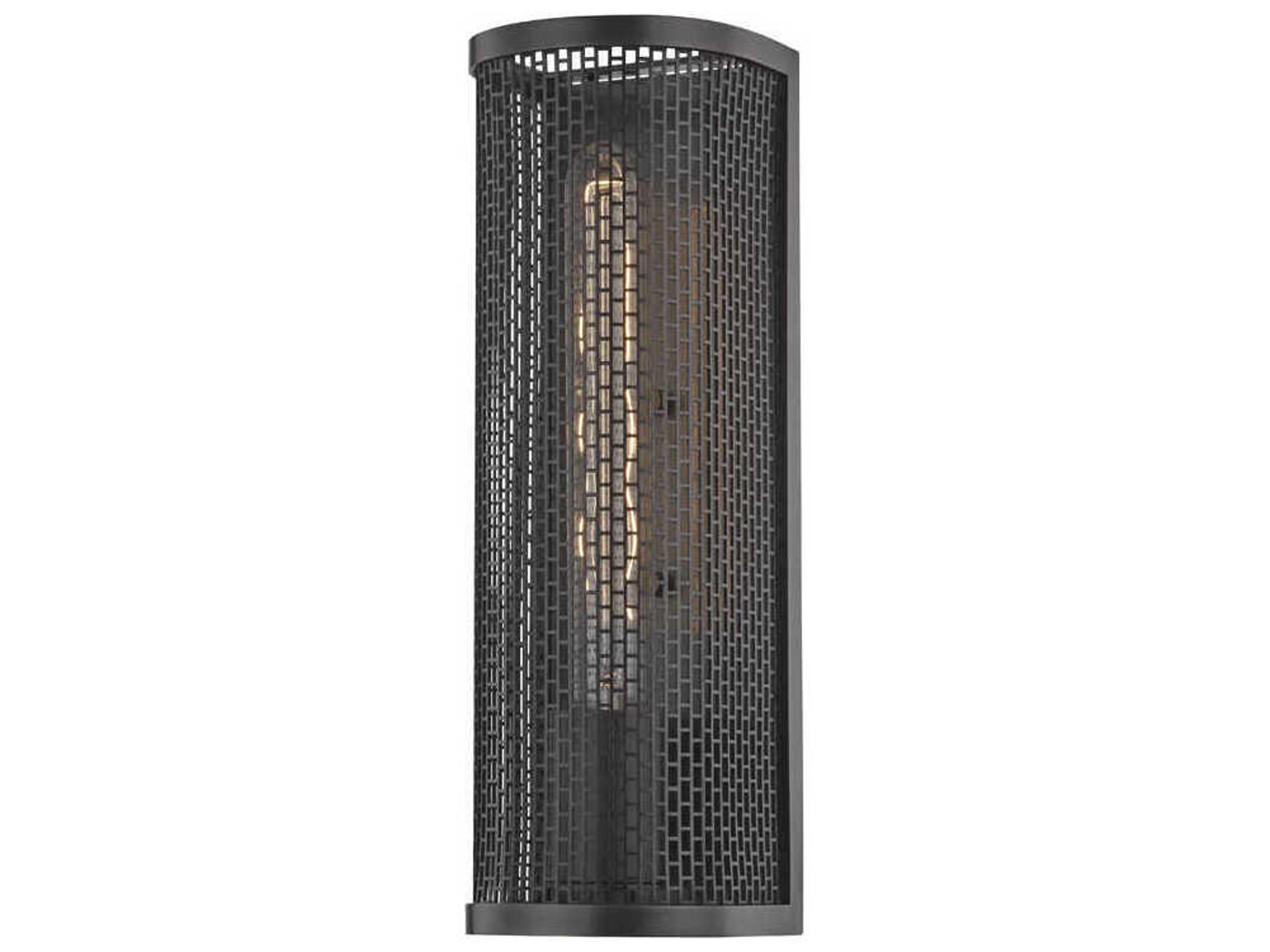 Britt 1-Light Old Bronze Wall Sconce