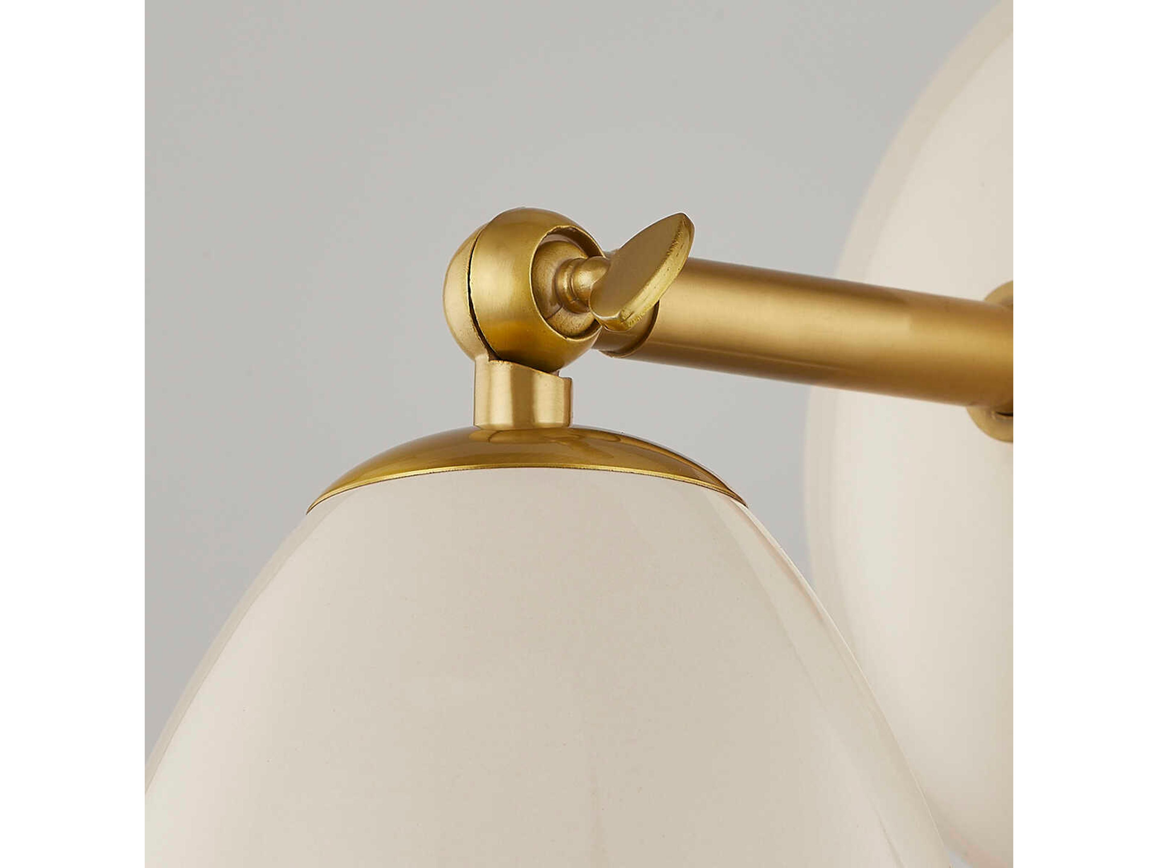 Mitzi Kirsten 1-Light Aged Brass Wall Sconce