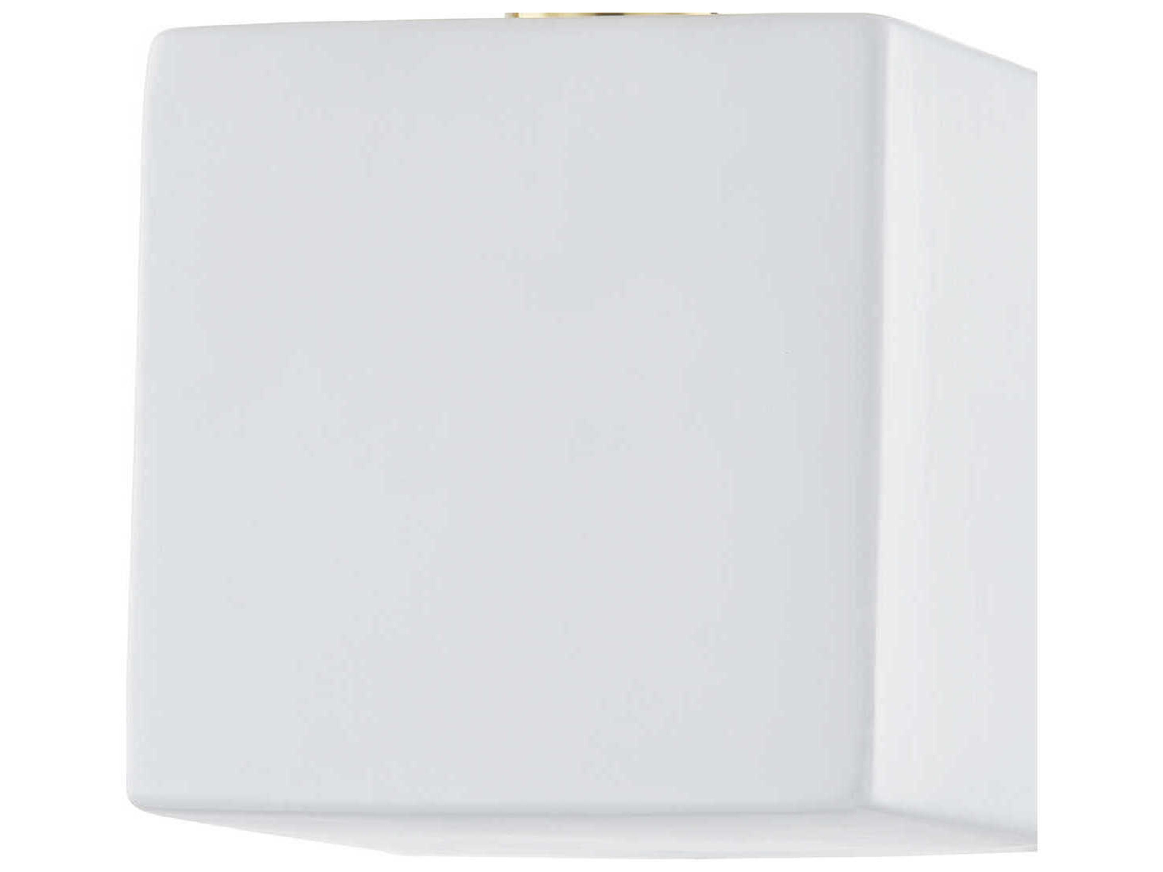 Mitzi Joey 1-Light Aged Brass White Wall Sconce