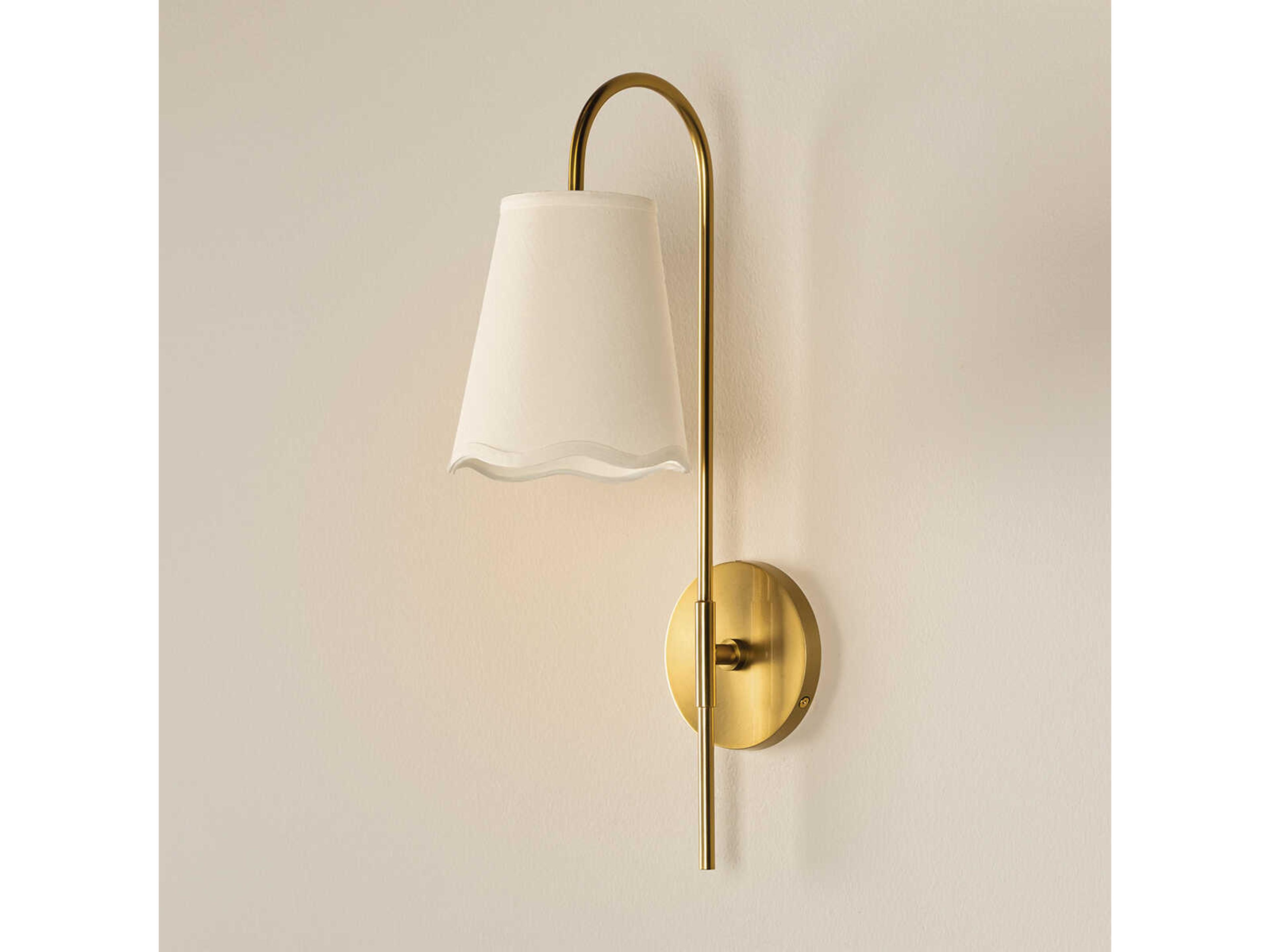 Mitzi Dorothy 1-Light Aged Brass Wall Sconce