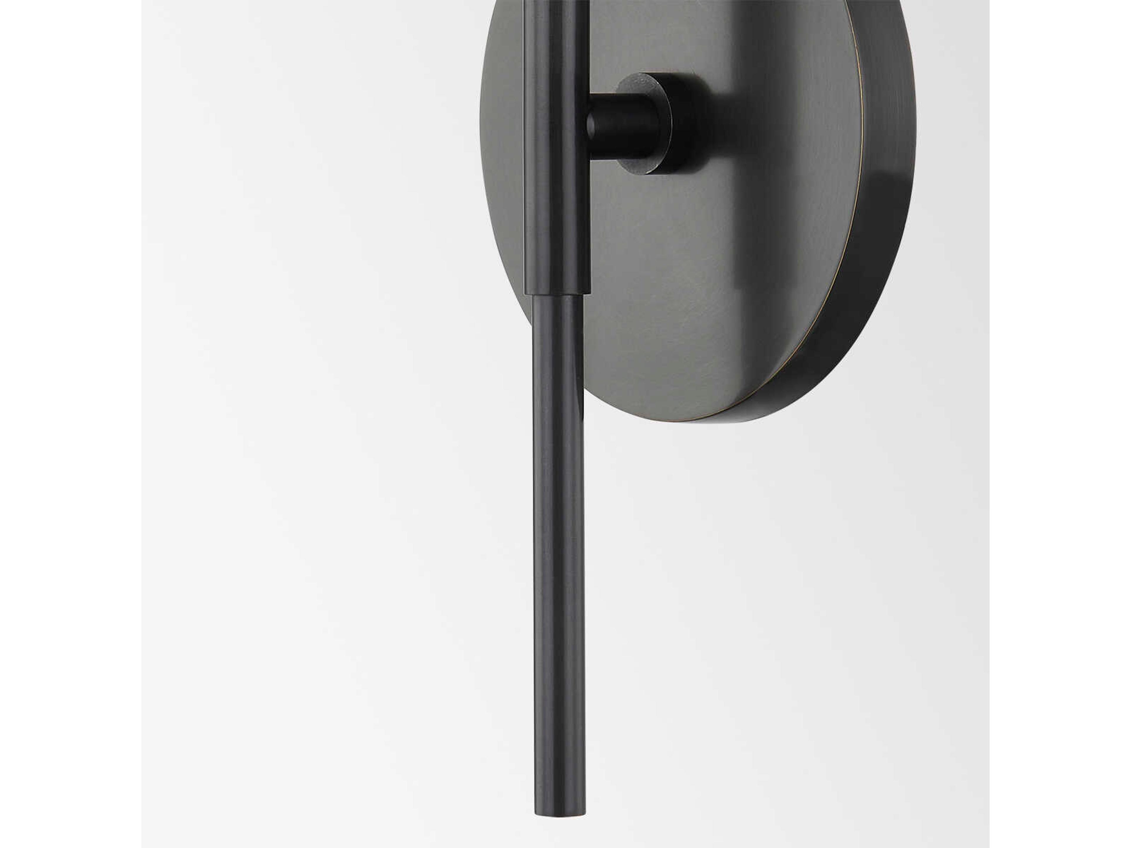 Mitzi Dorothy 1-Light Old Bronze Black Wall Sconce