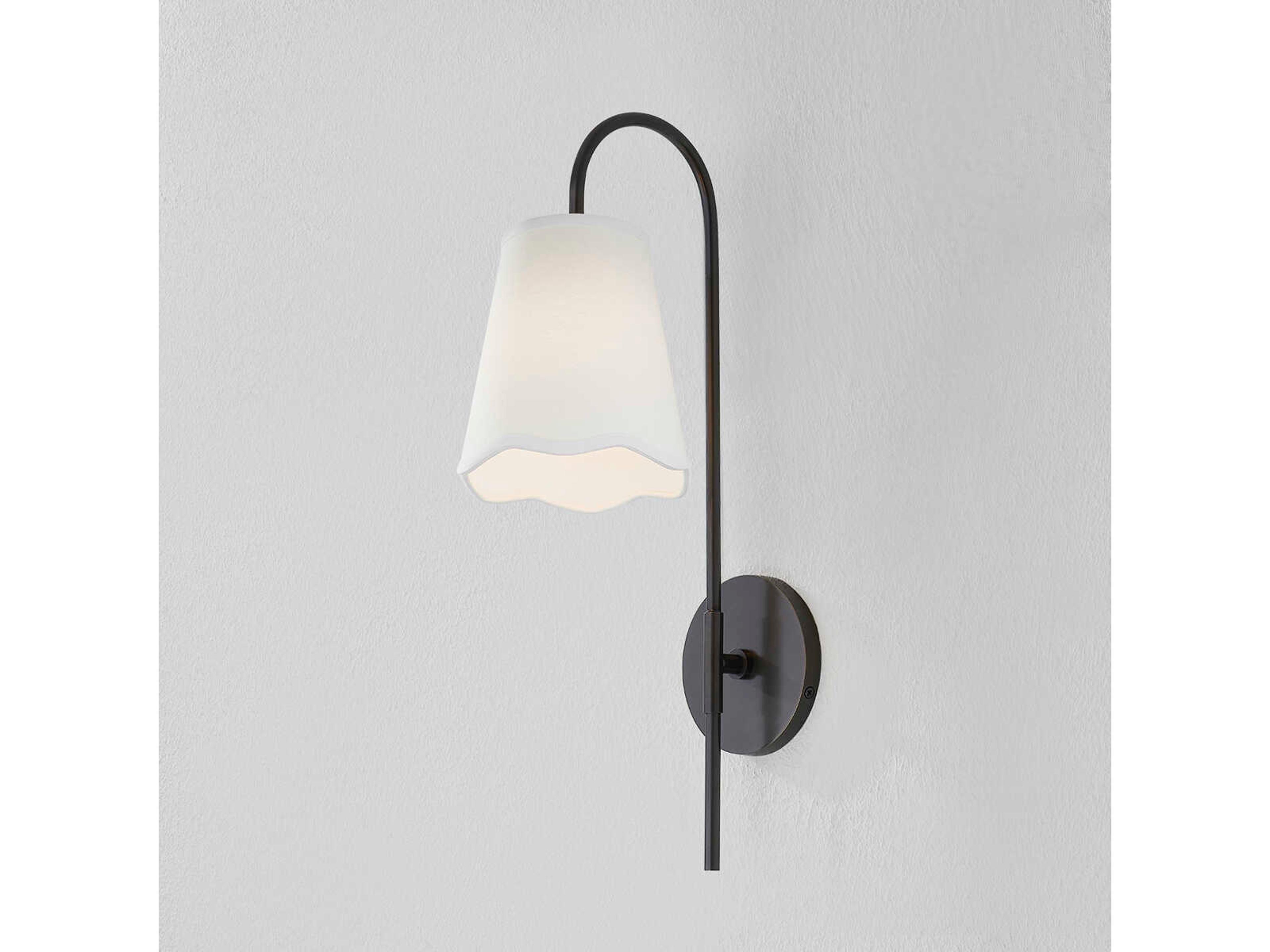 Mitzi Dorothy 1-Light Old Bronze Black Wall Sconce