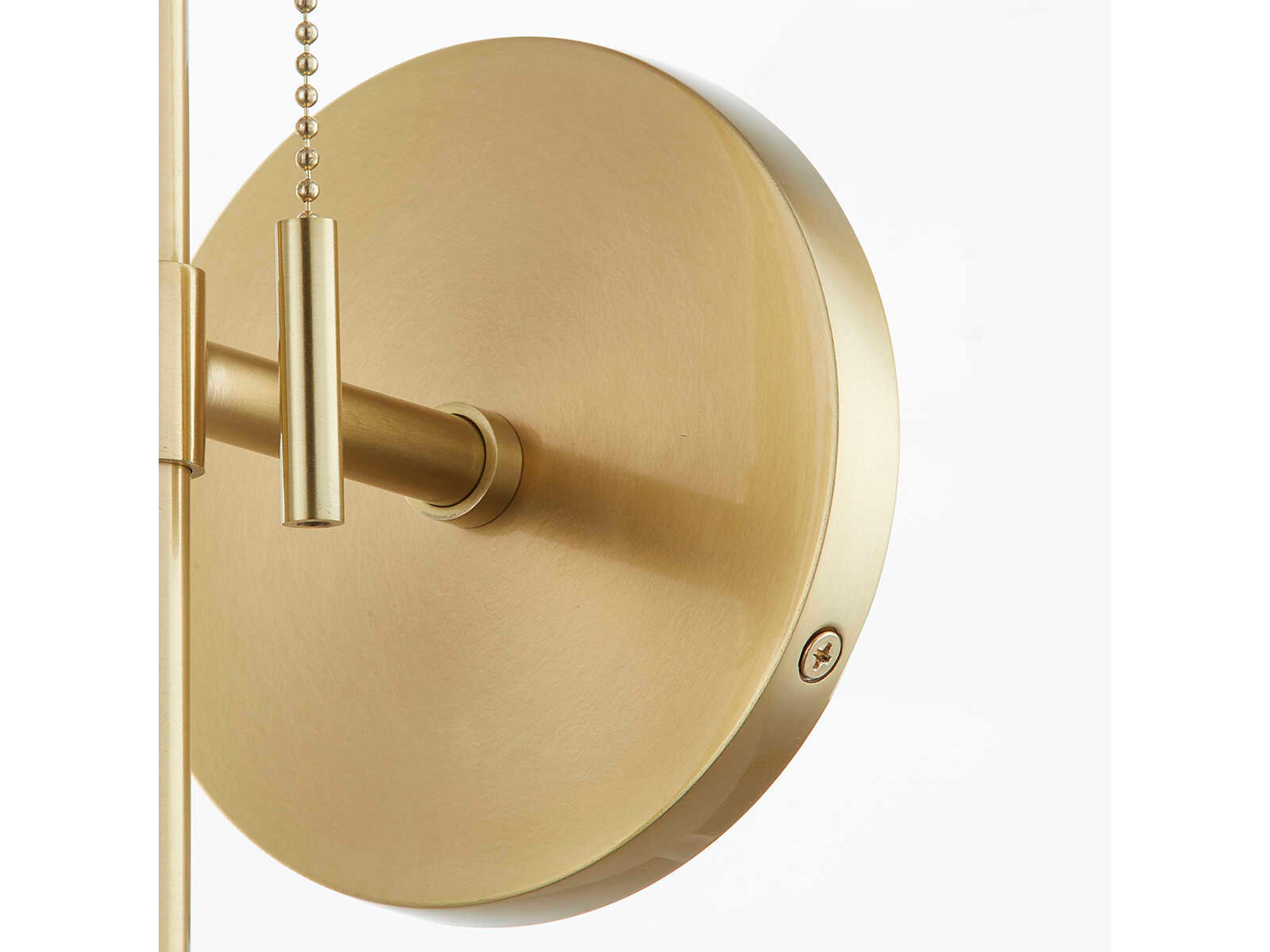 Mitzi Fawn 1-Light Aged Brass Wall Sconce