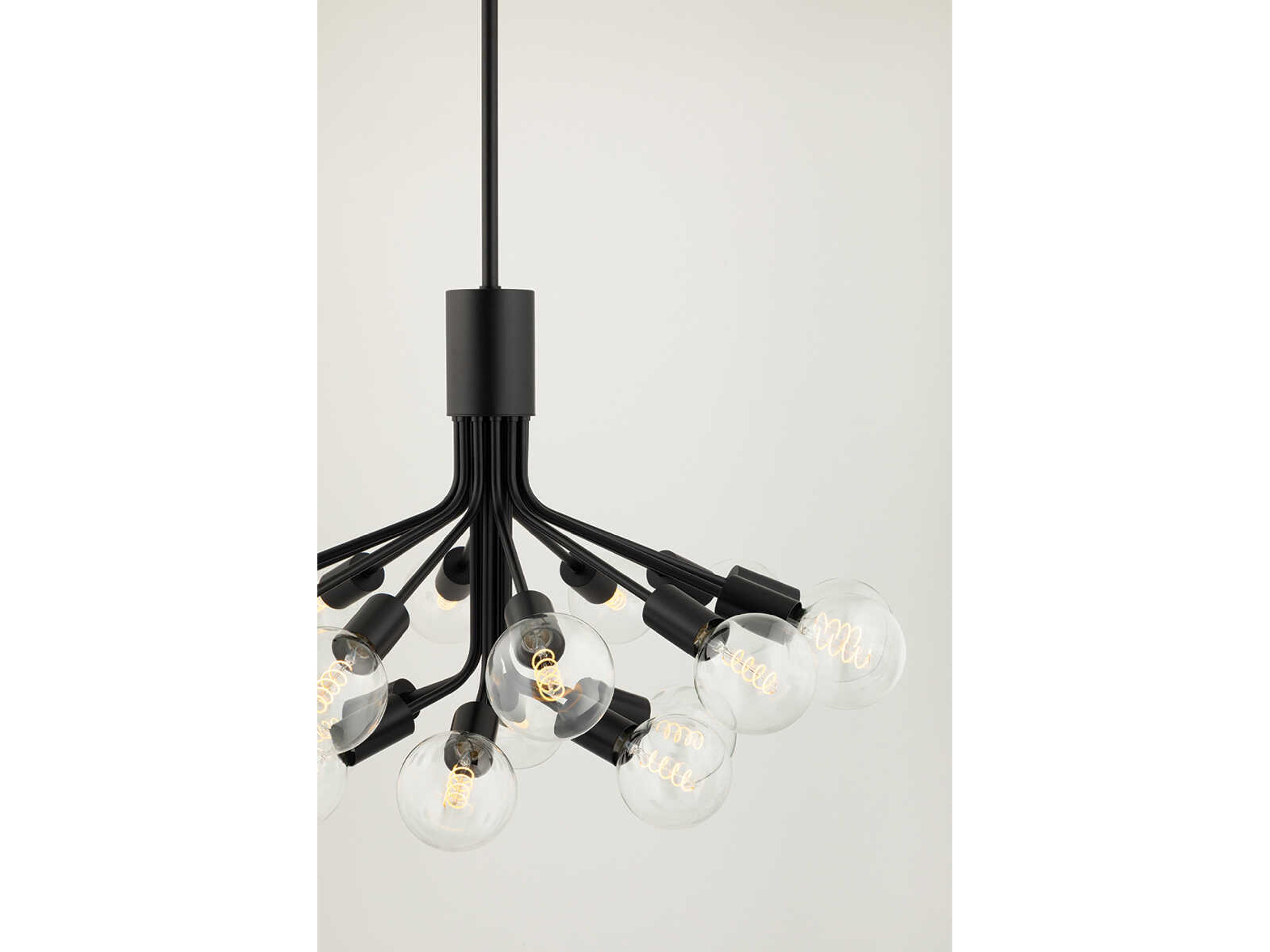 Mitzi Drea 18-Light Soft Black Chandelier