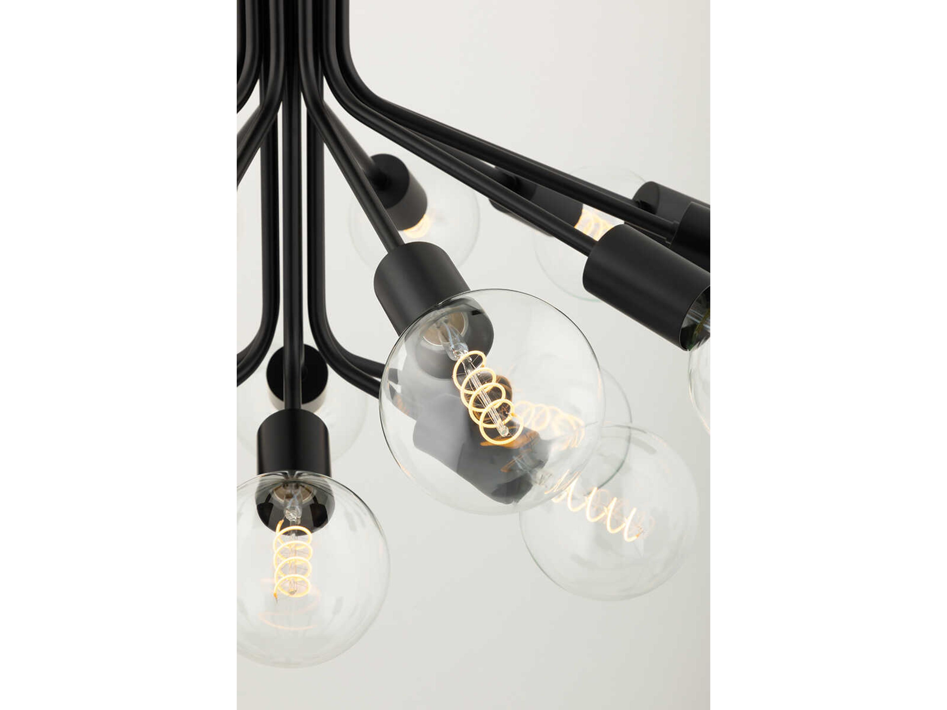 Mitzi Drea 18-Light Soft Black Chandelier