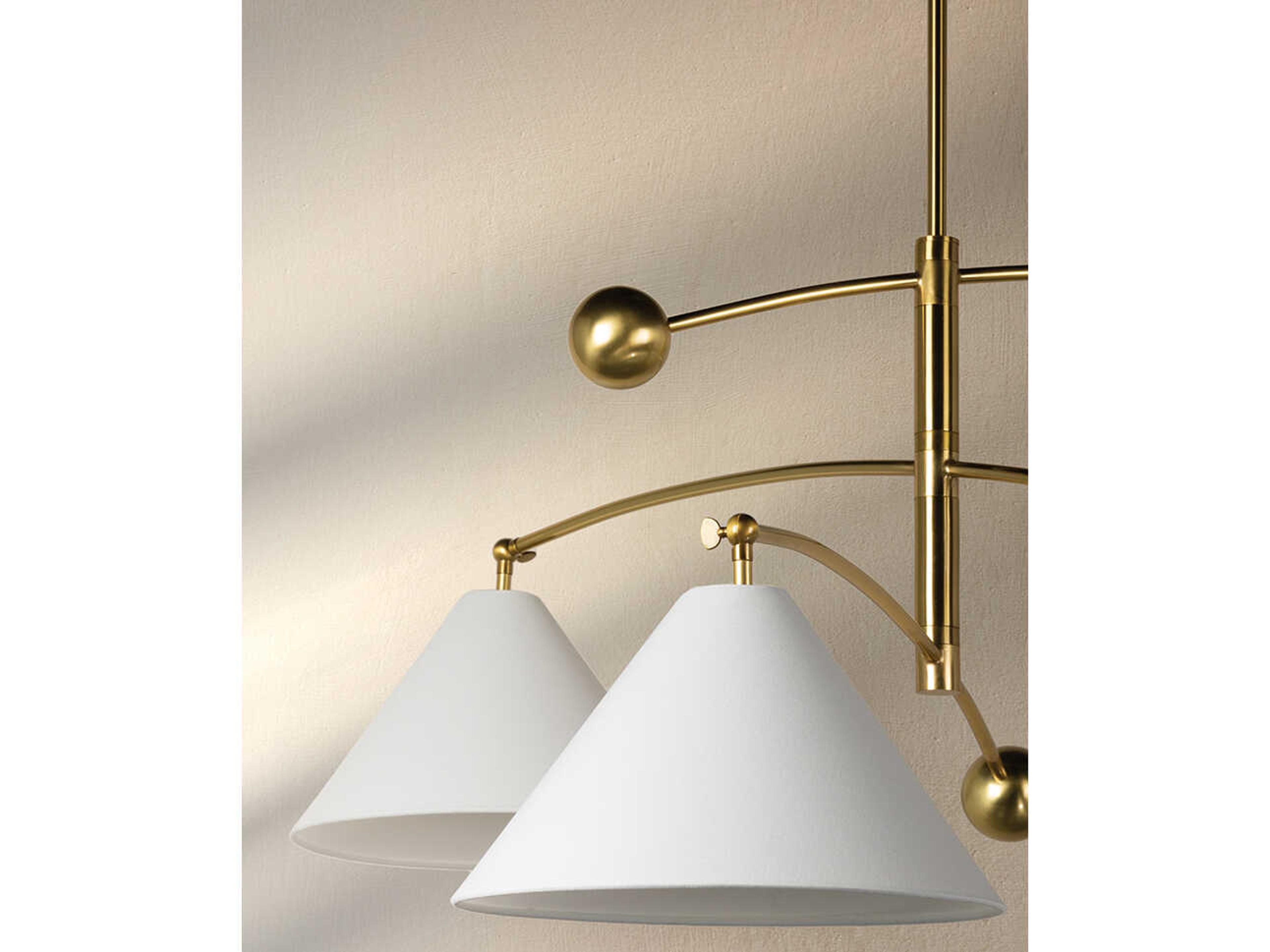 Mitzi Birdie 3-Light Aged Brass Chandelier