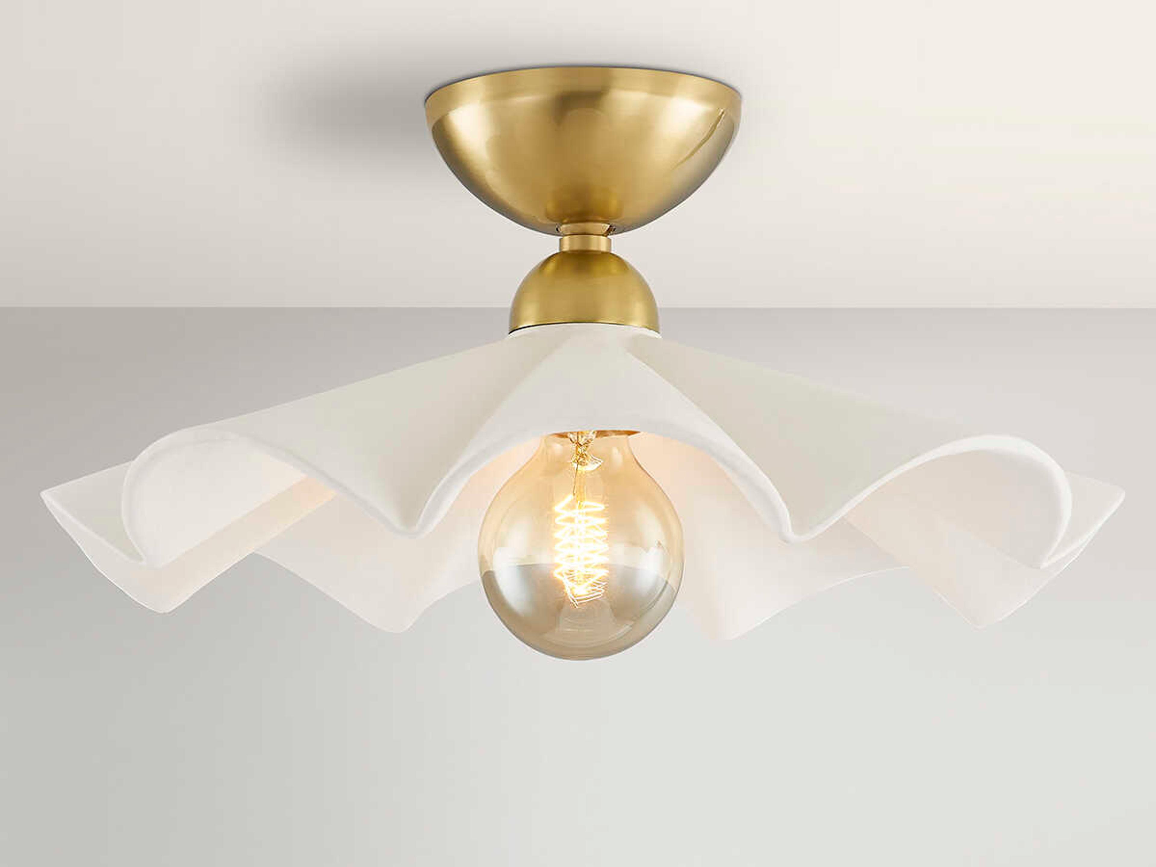 Mitzi Maisie 1-Light Aged Brass Pendant